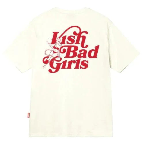 T-SHIRT BAD VISH GIRLS OFF-WHITE