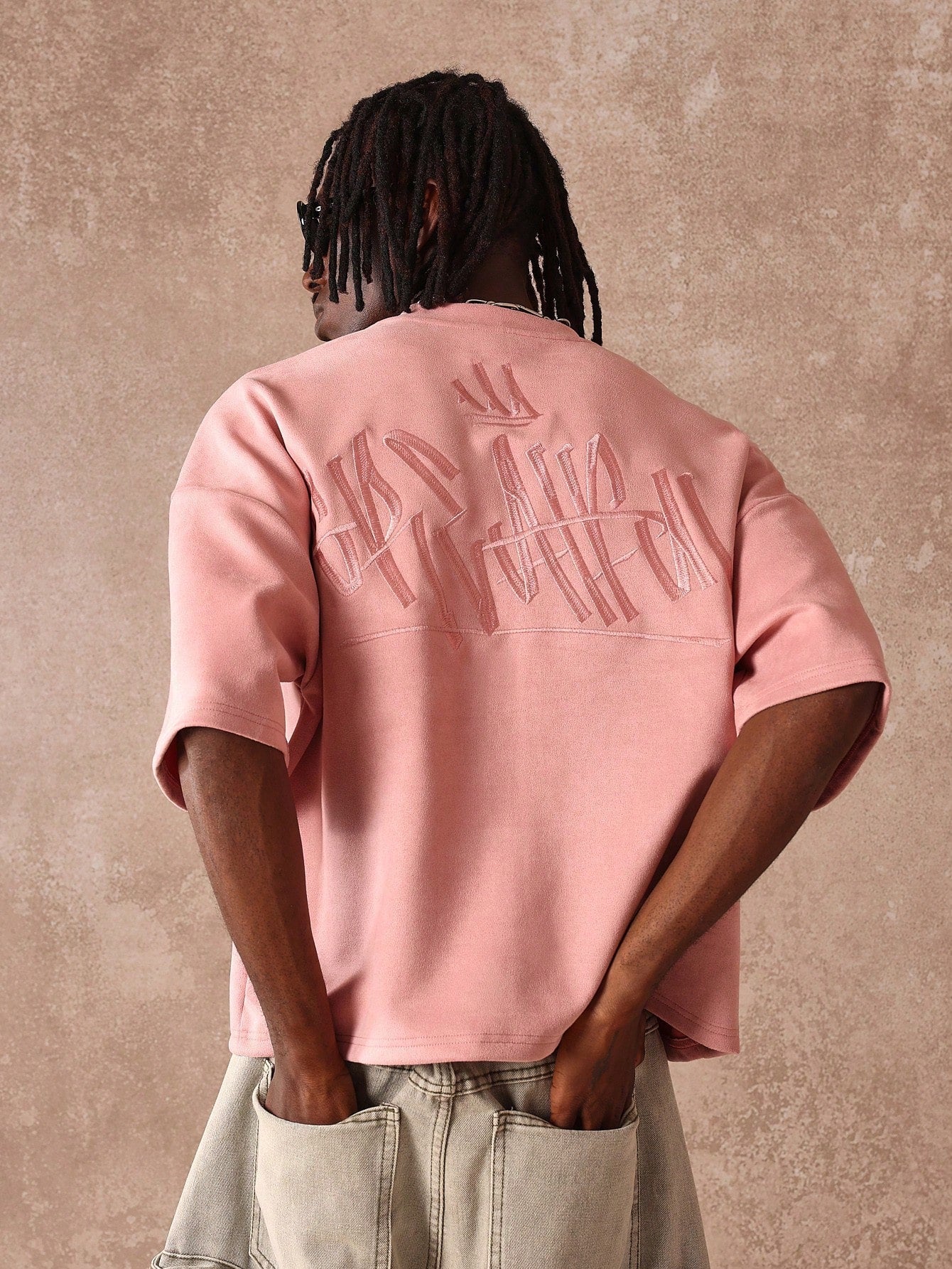 Camiseta Boxy Oversized Veludo