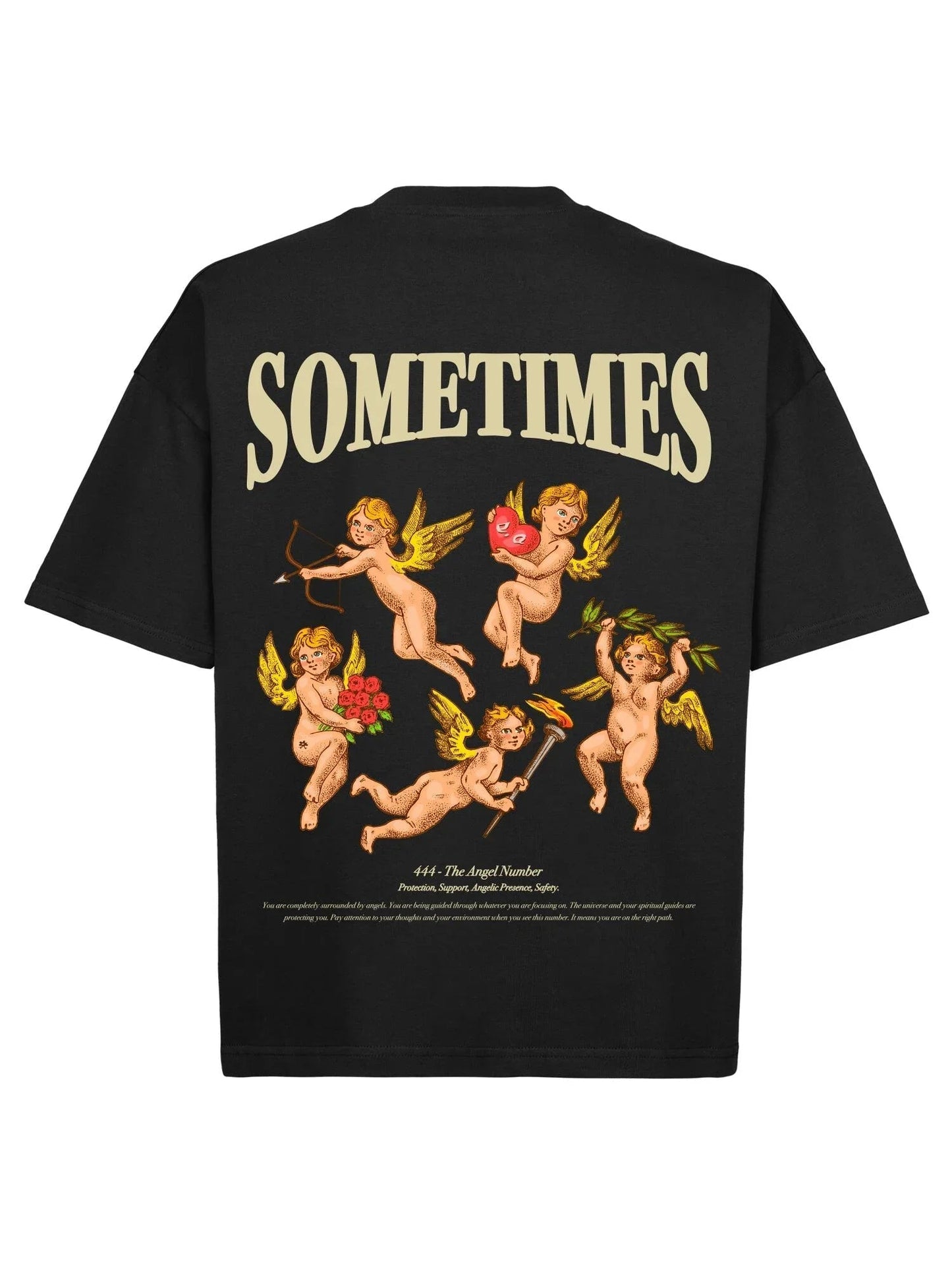 CAMISETA BOXY ANGEL NUMBER