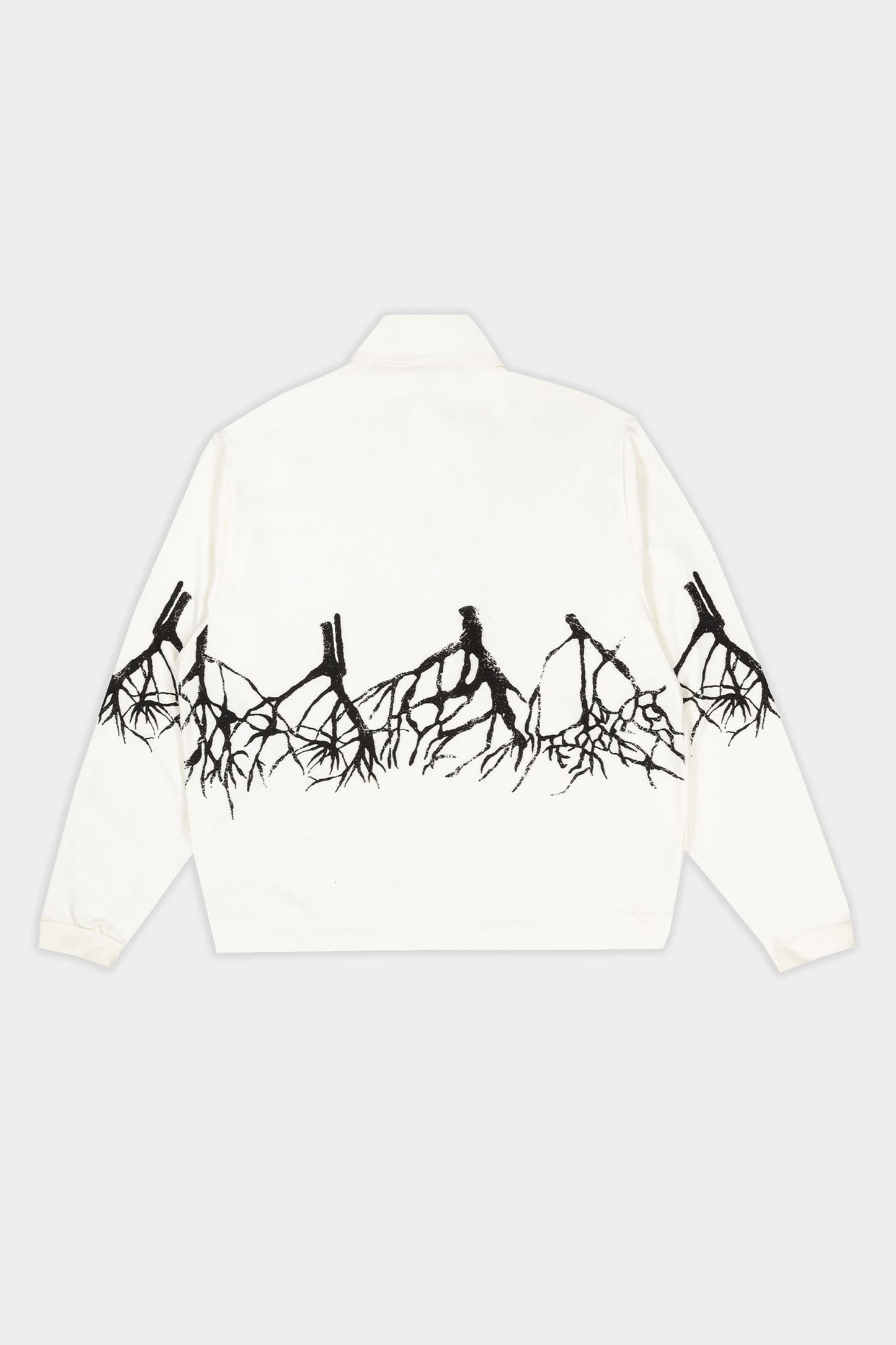 Anorak Barra Crew Fleece Raizes (Off White)