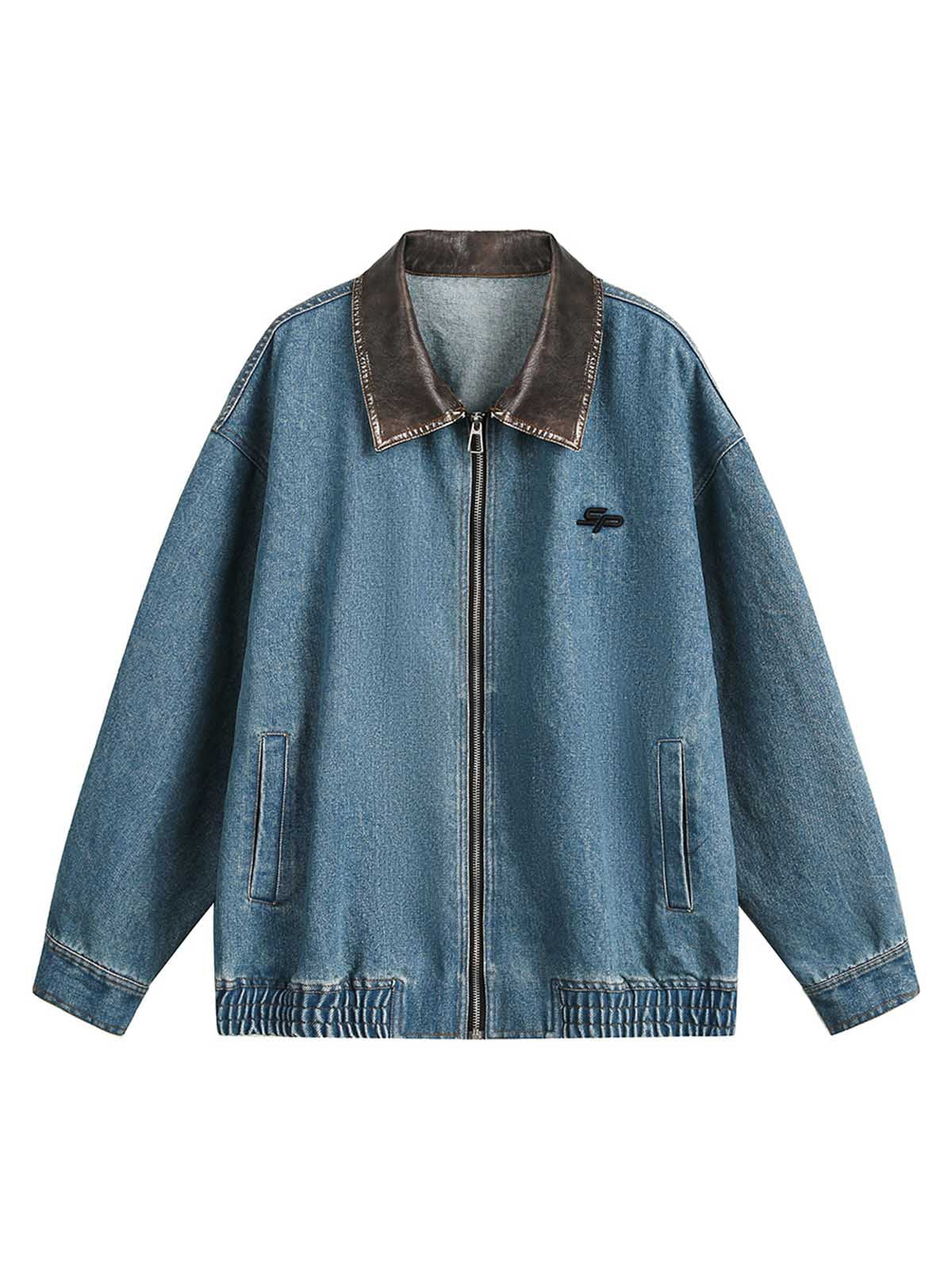 Jaqueta Heavy Washed Denim Work
