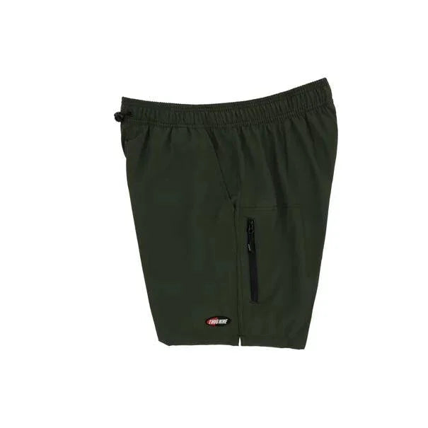 BEACH SHORT DARK GREEN