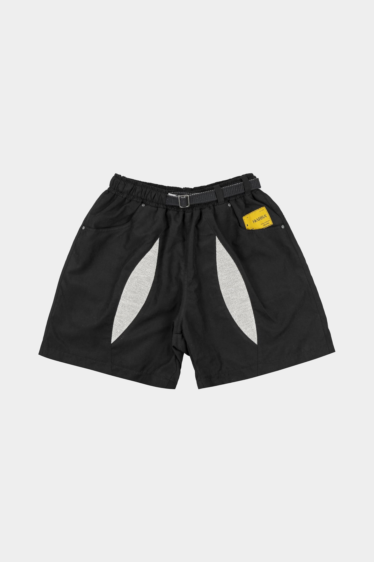 SHORTS CREW TEXTURE BLACK
