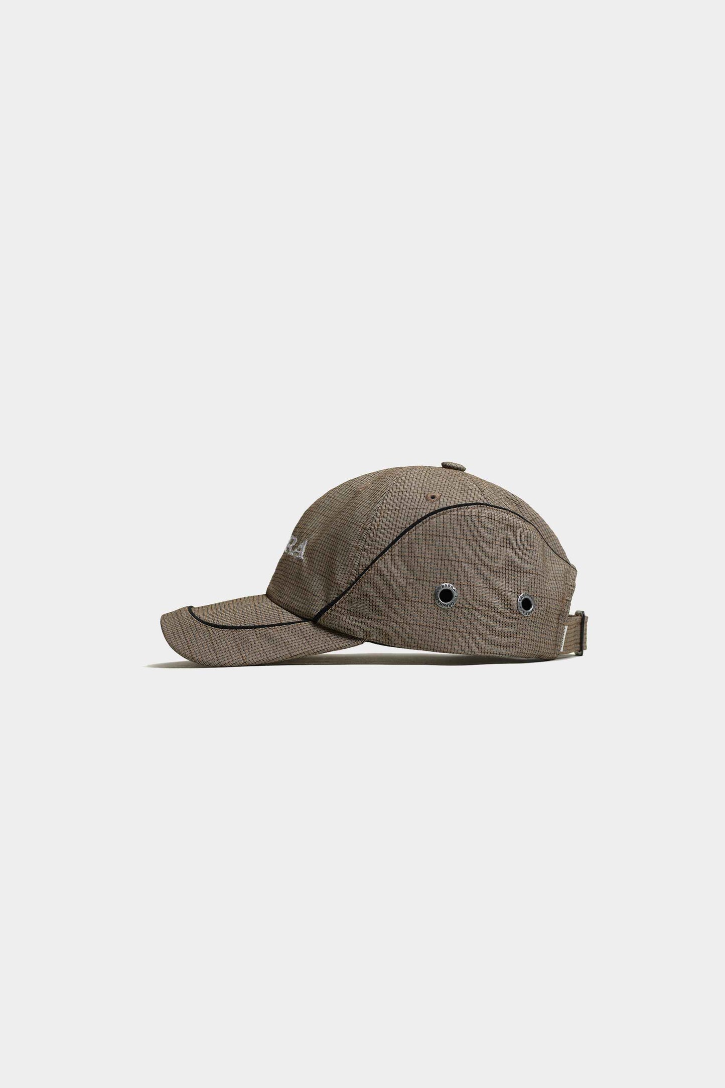 Bone Barra Crew Dad Hat Barra Logo Xadrez