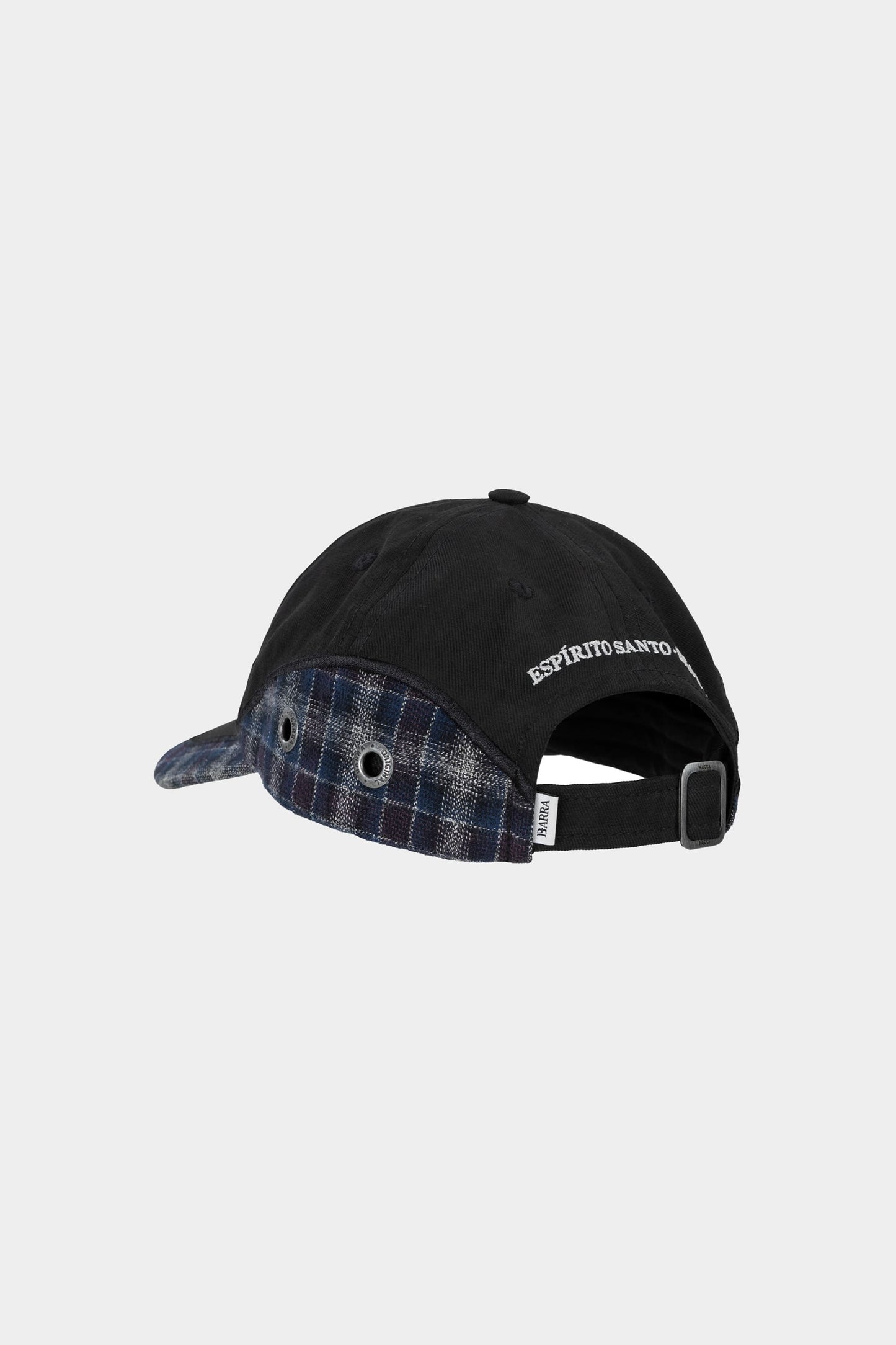 Bone Barra Crew Dad Hat Barra Textura (Black)