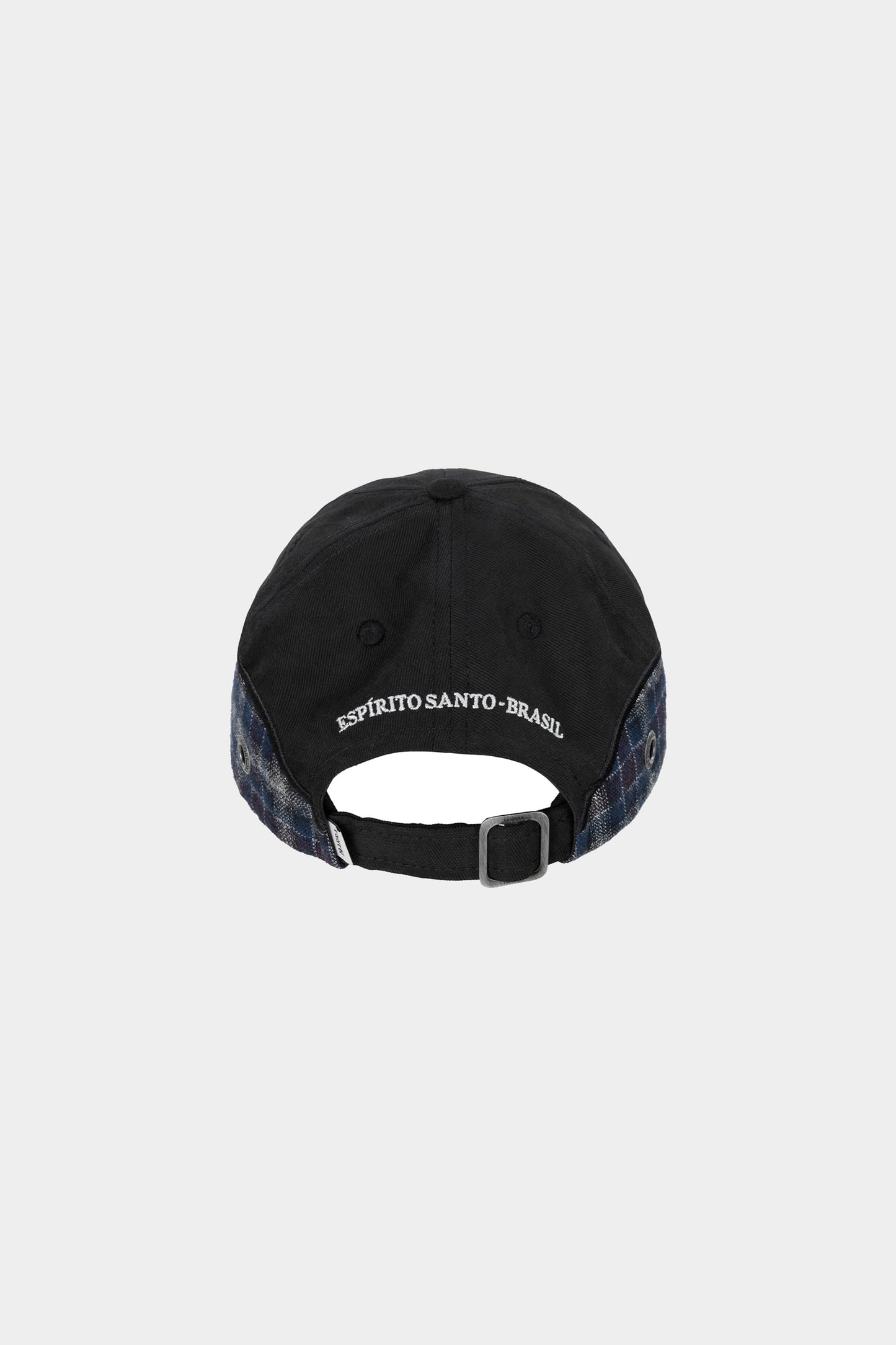 CAP BLACK TEXTURE DAD HAT