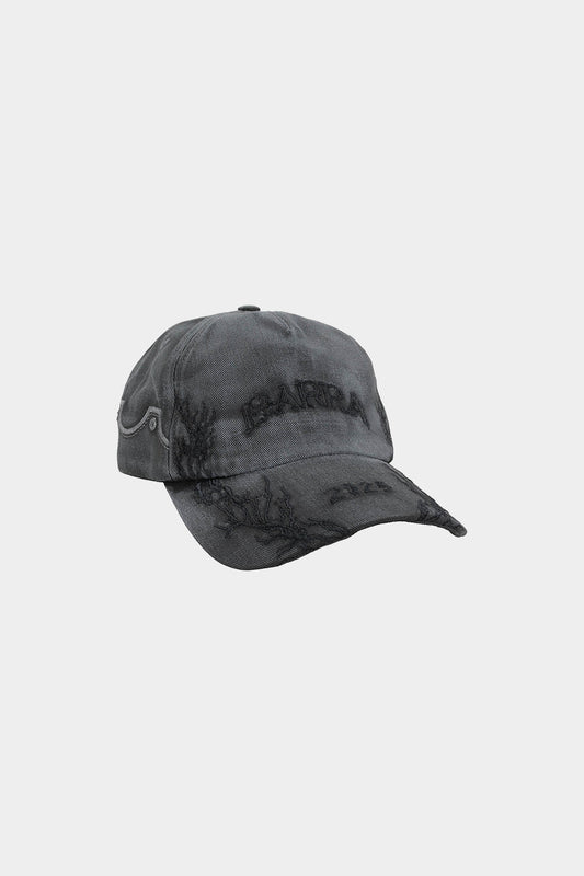 Bone Barra Crew Dad Hat Raizes (Stoned Black)
