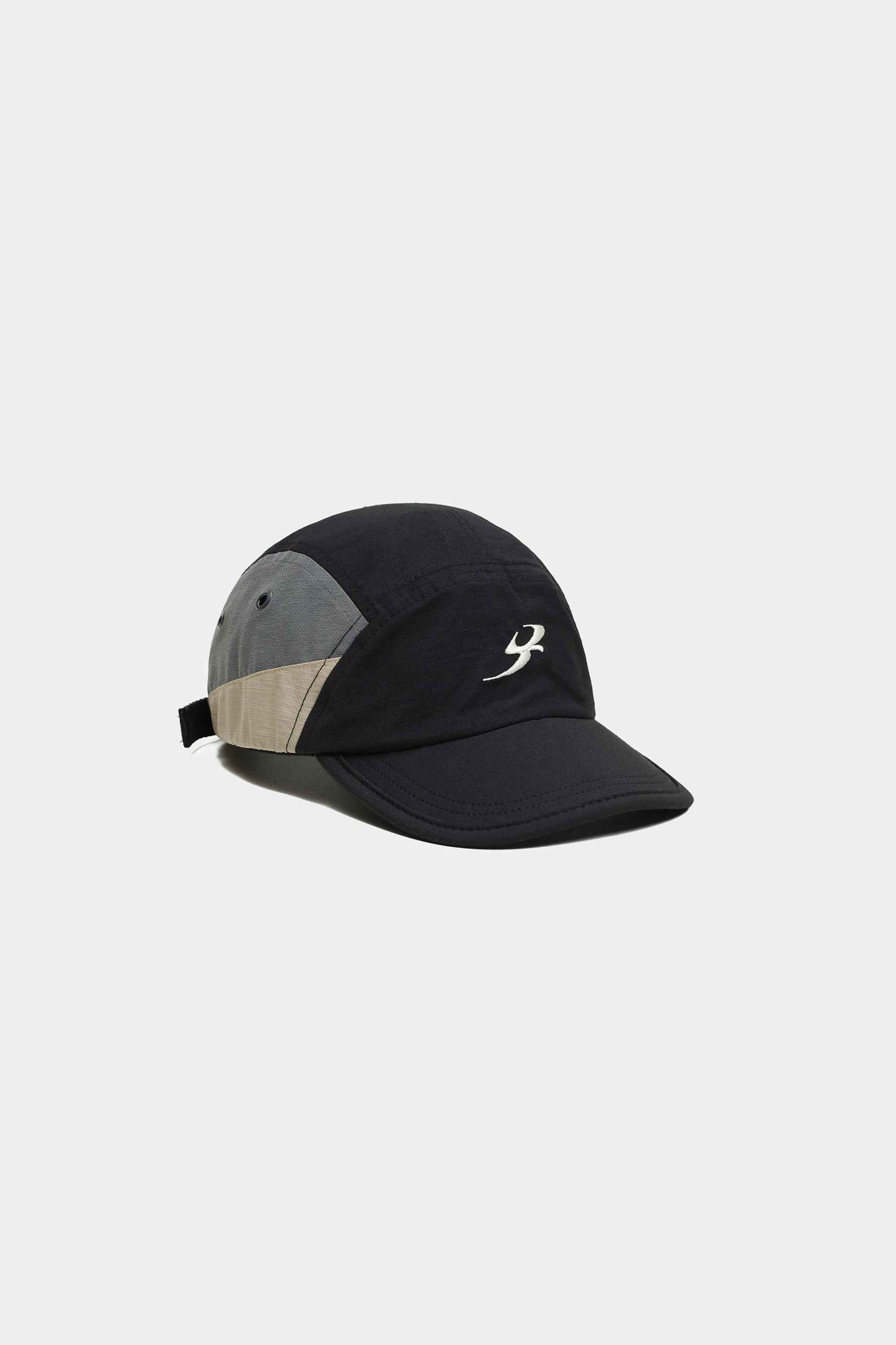 BONÉ BARDA CREW 5 PANEL BLACK