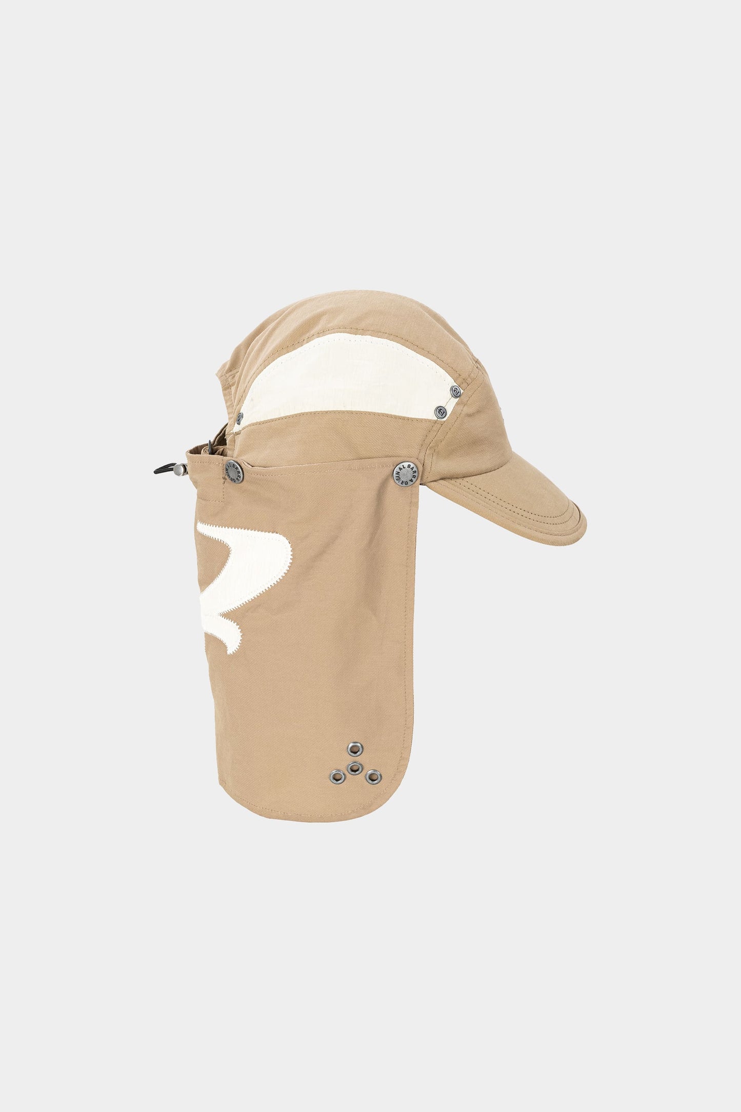 Bone Barra Crew Five Panel B Garça (Beige)