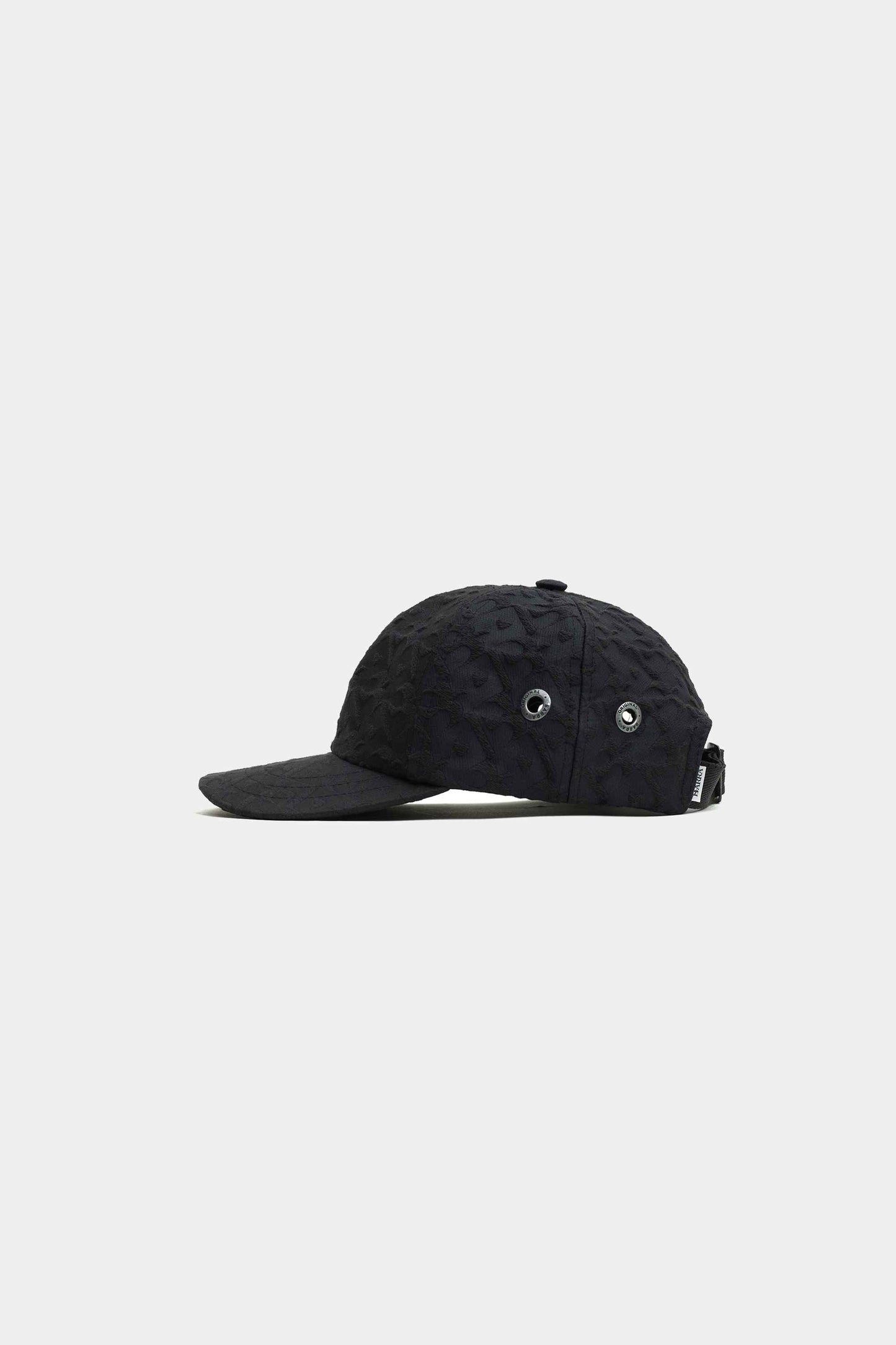 Bone Barra Crew Pattern B Jacquard (Black)