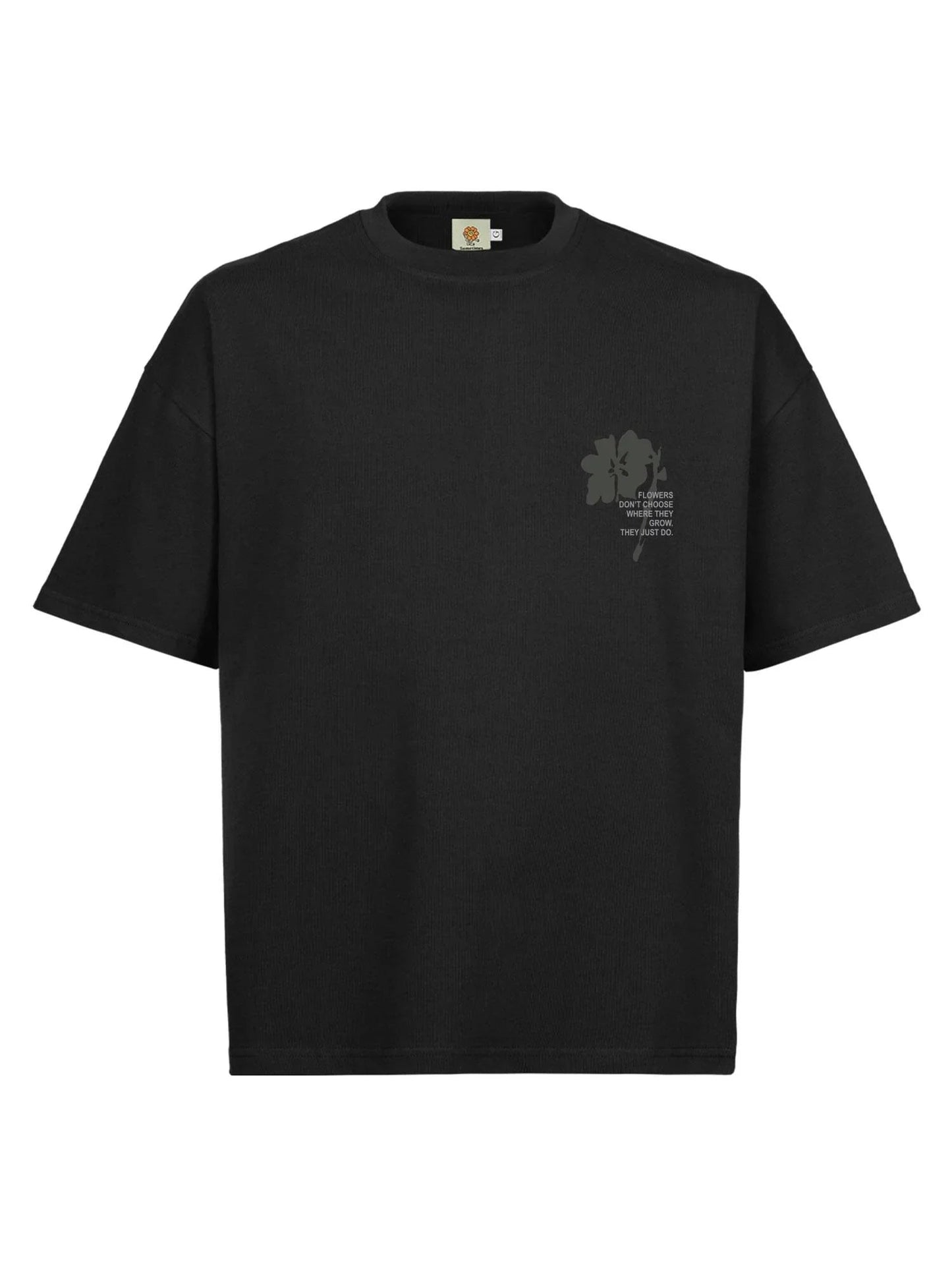 Camiseta Boxy Flowers