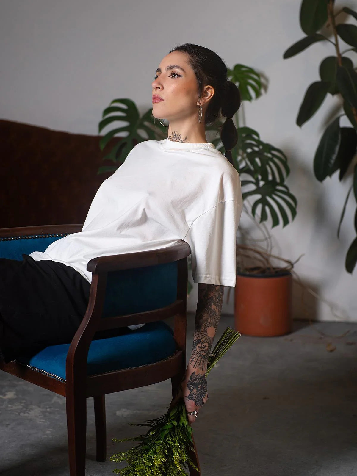 T-SHIRT BOXY OFF WHITE