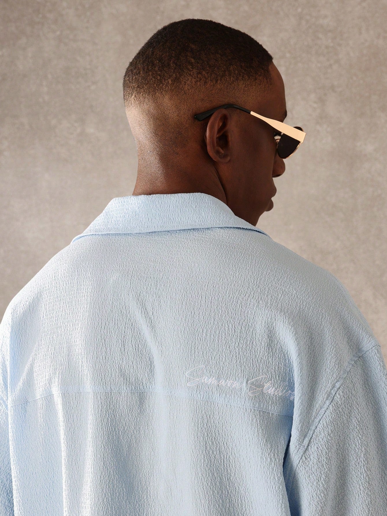Camisa X Nawaf Blue
