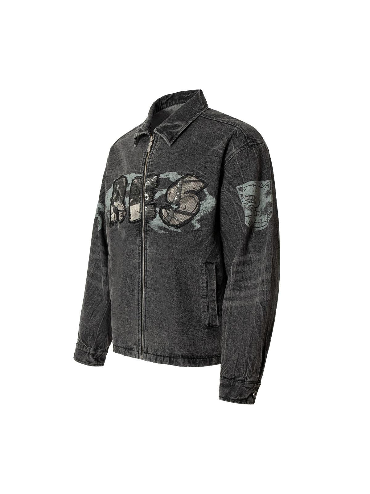 Jaqueta Wasteland Embroidered Rivet