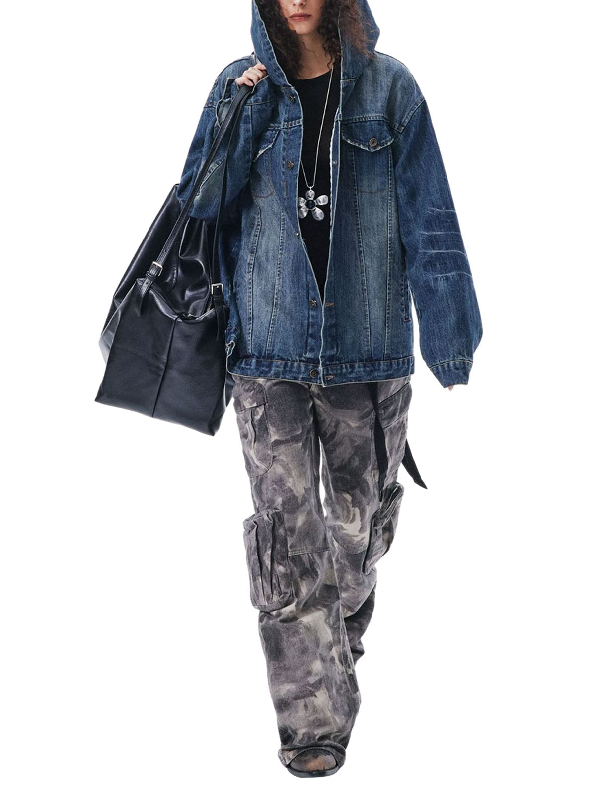 JAQUETA HOODED WORKWEAR WASHED