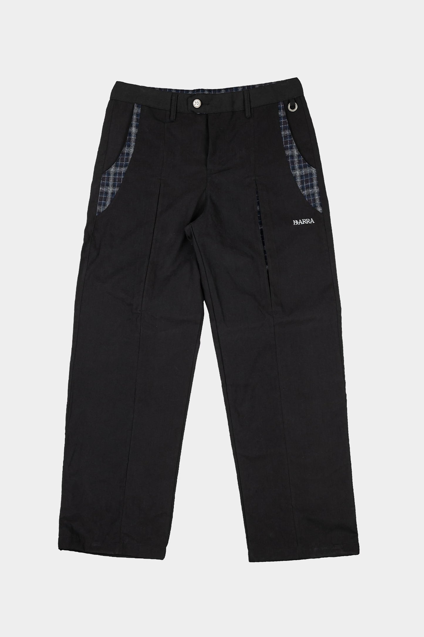 Calça Barra Crew Alfaiataria Barra Textura (Black)