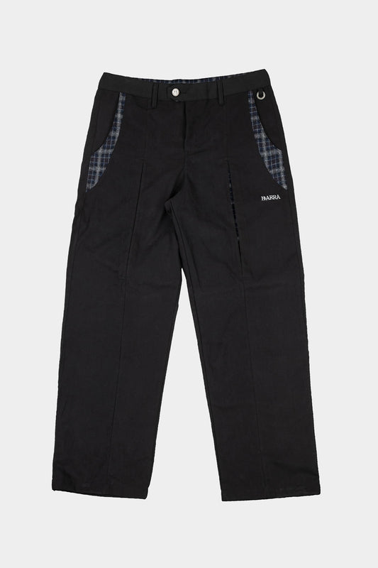 Calça Barra Crew Alfaiataria Barra Textura (Black)