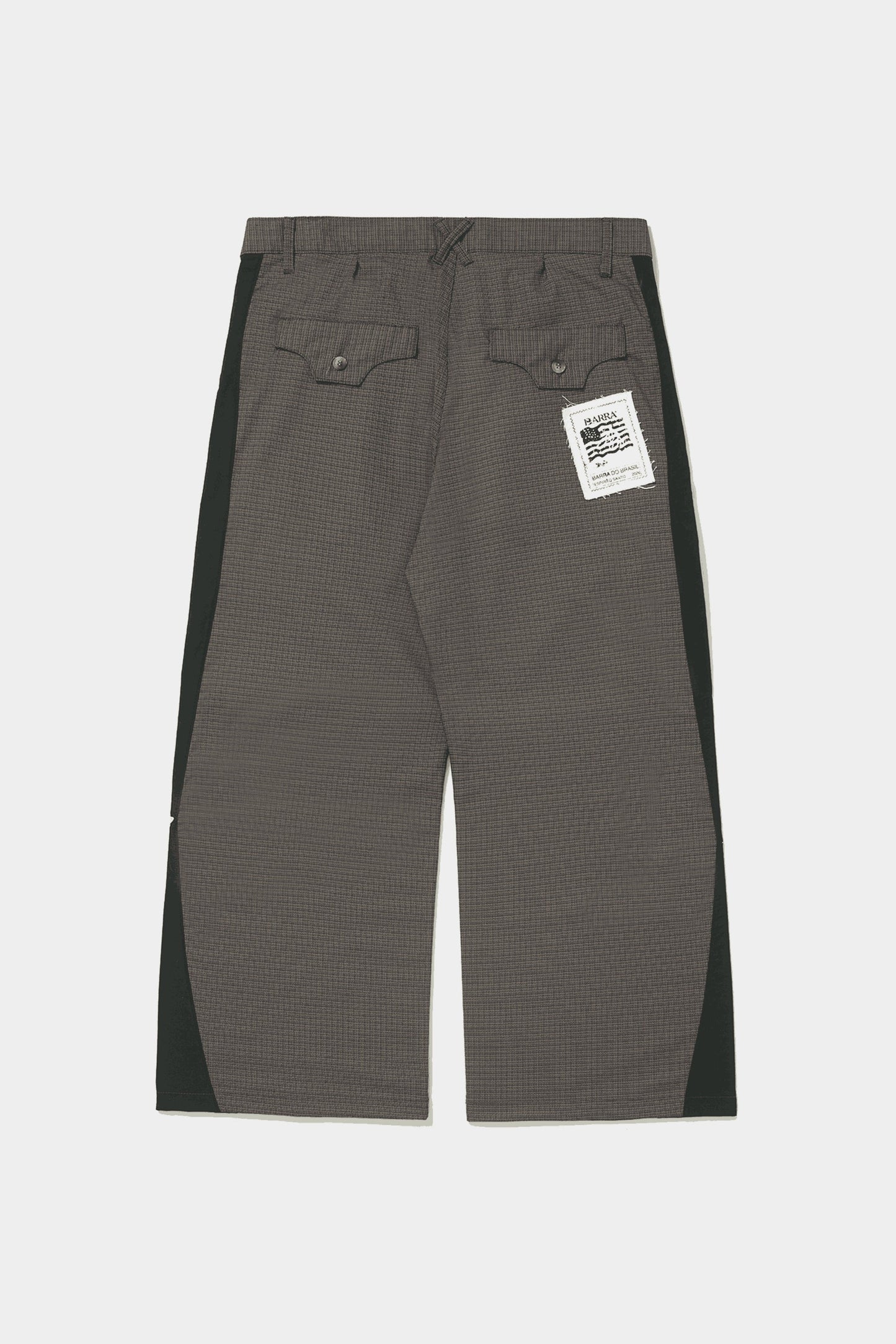 CALÇA CREW CHECKED TAILORED
