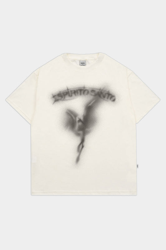 Camiseta Barra Crew Ahlma Espectro (Off White)
