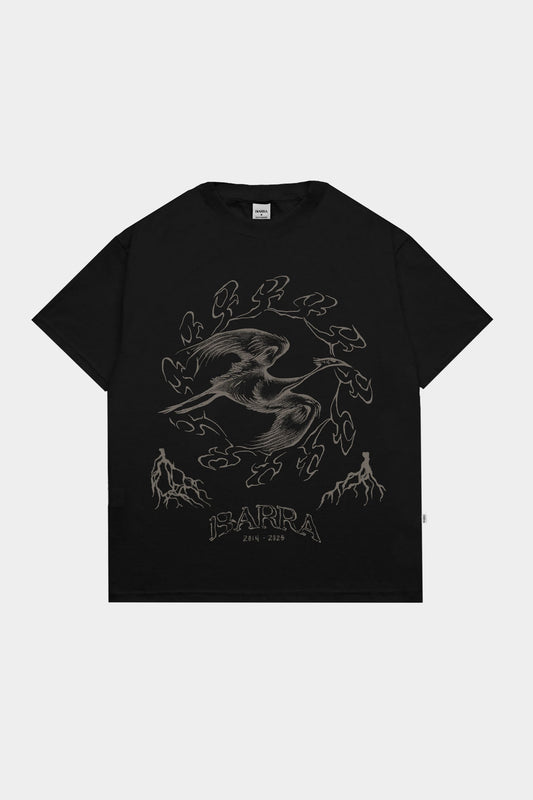 T-SHIRT AHLMA TRIBAL BLACK