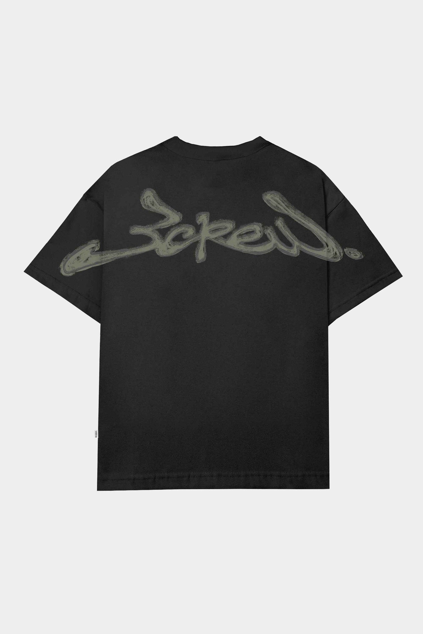 Camiseta Barra Crew Assinatura Logo Handmade (Black)