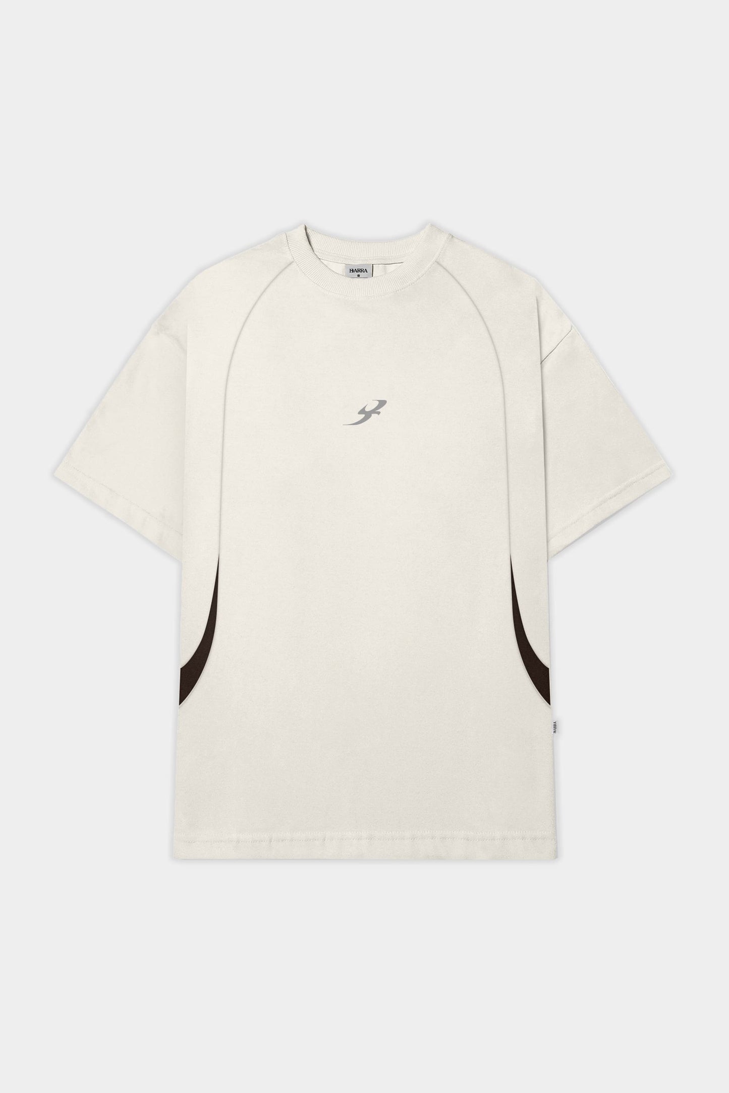 Camiseta Barra Crew B Garça (Off White)
