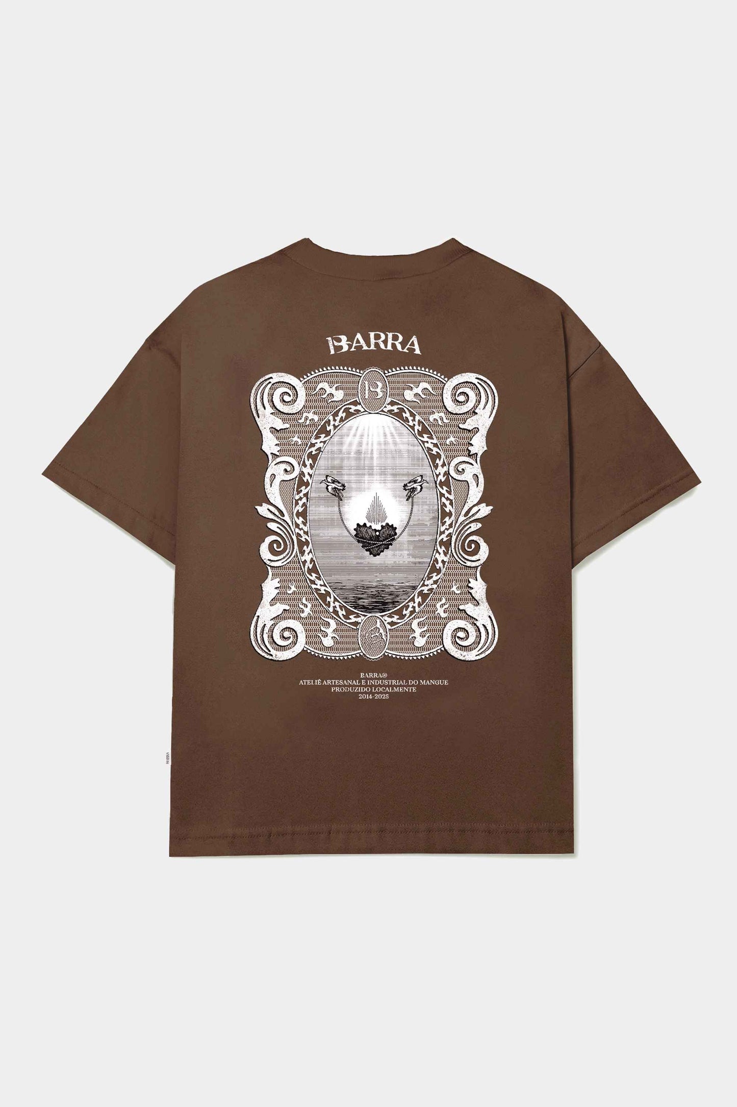 Camiseta Barra Crew Barra Ateliê (Brown)