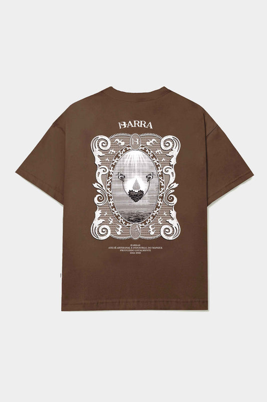 Camiseta Barra Crew Barra Ateliê (Brown)