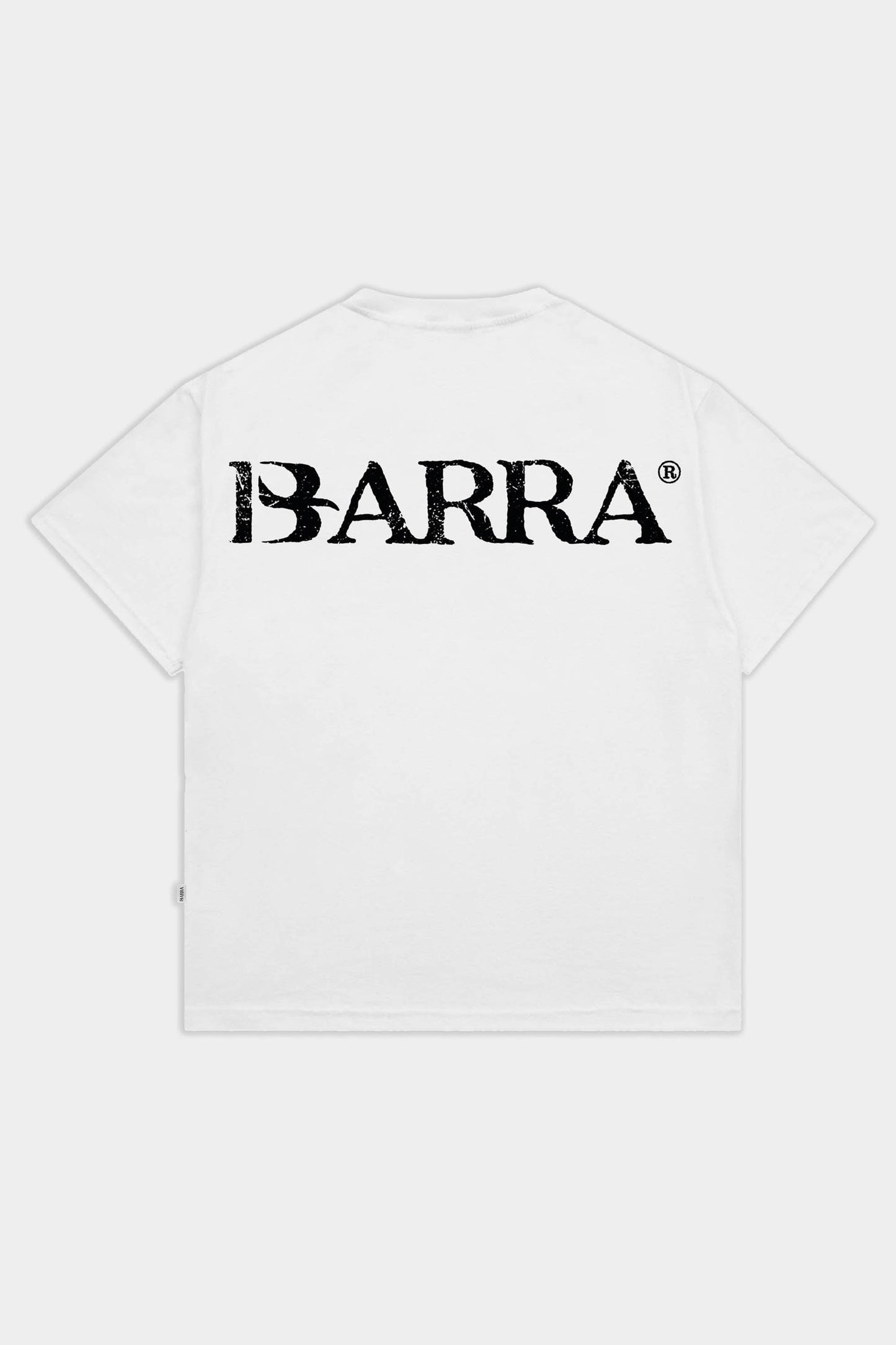 Camiseta Barra Crew Barra Logo Institucional (White)