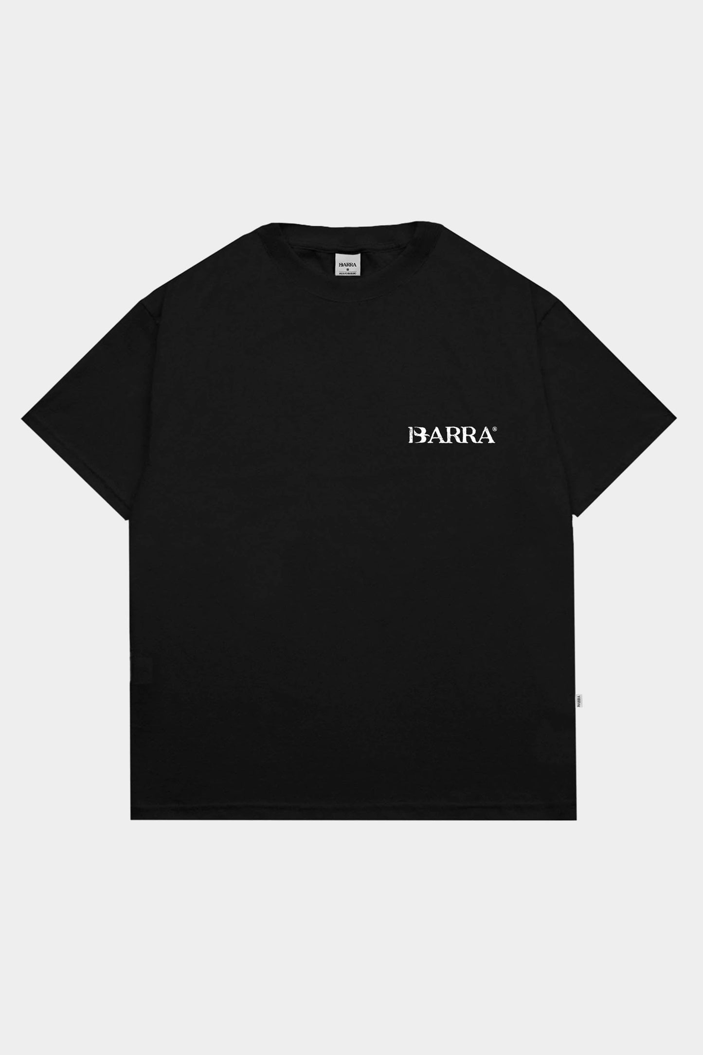 Camiseta Barra Crew Barra Logo Institucional (Black)