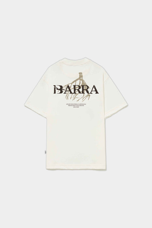 Camiseta Barra Crew Raizes Institucional (Off White)