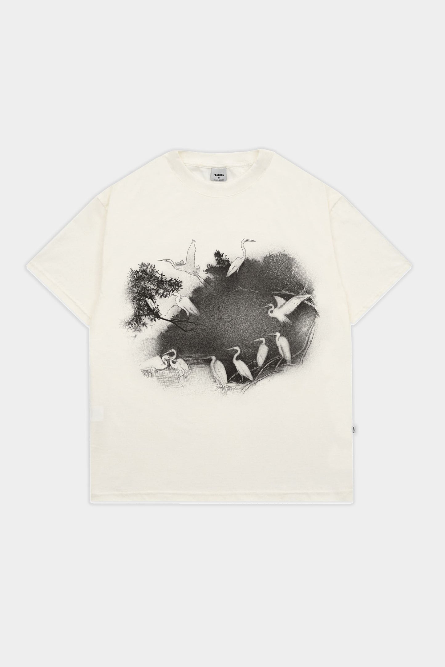 Camiseta Barra Crew Manguezal (Off White)