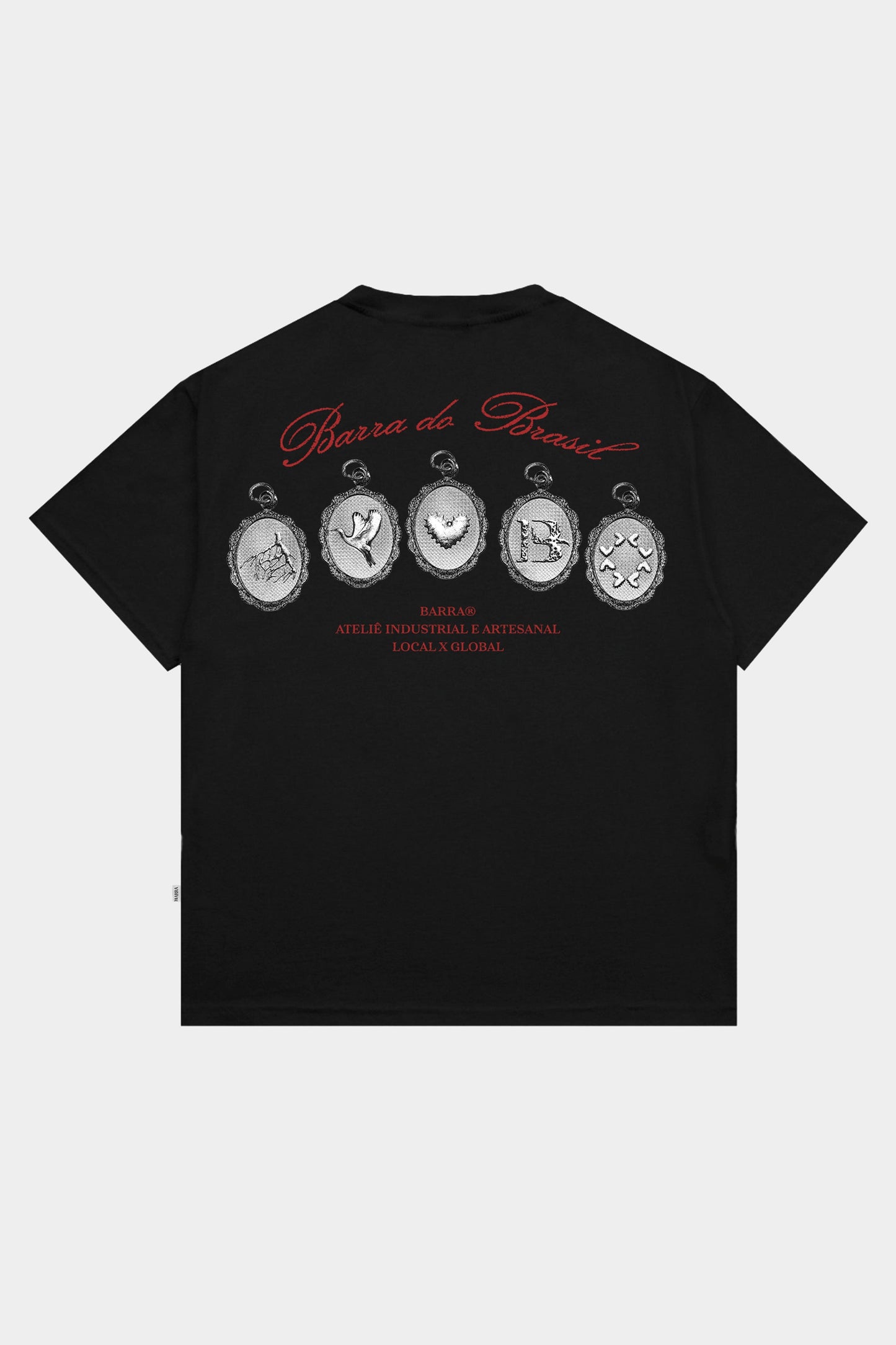 Camiseta Barra Crew Medalhas (Black)