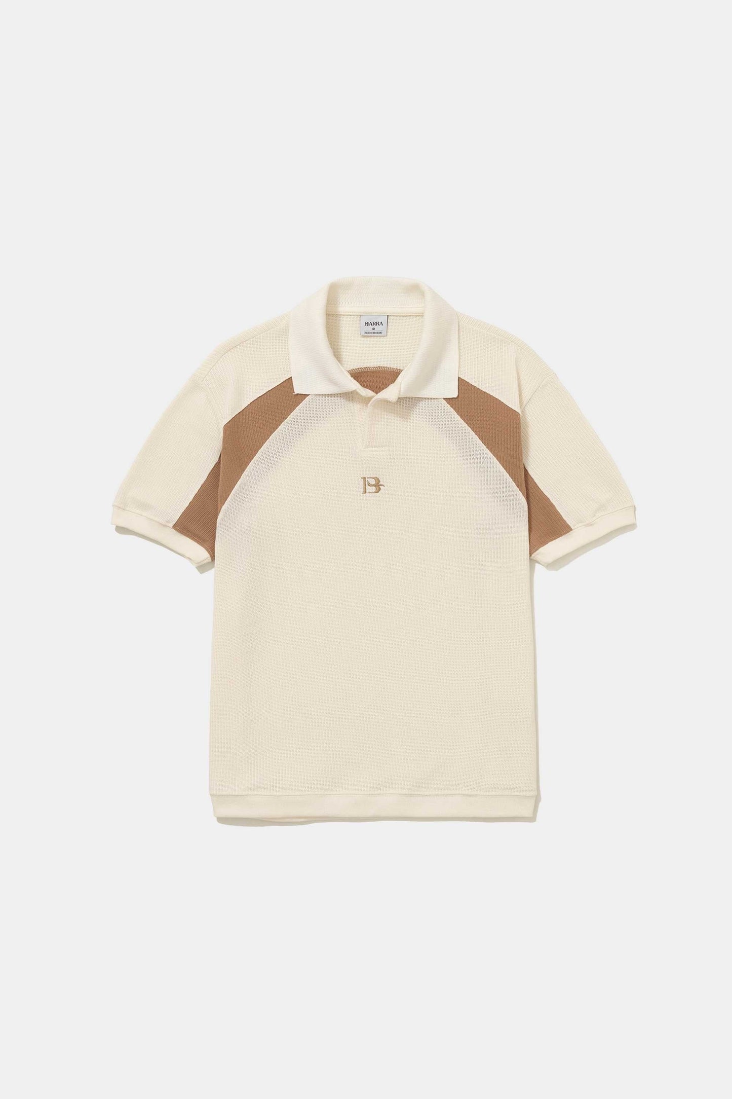 Polo Barra Crew B Logo (Off White)