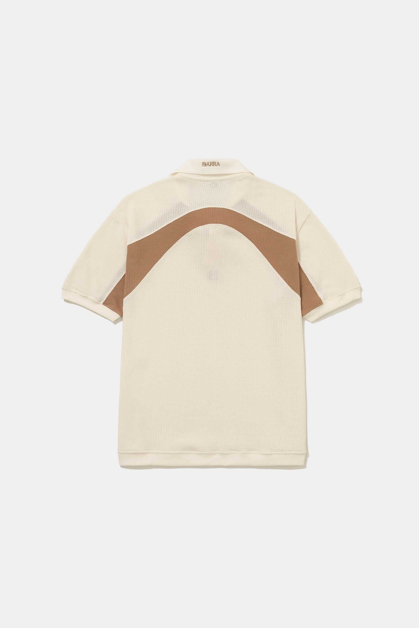 Polo Barra Crew B Logo (Off White)