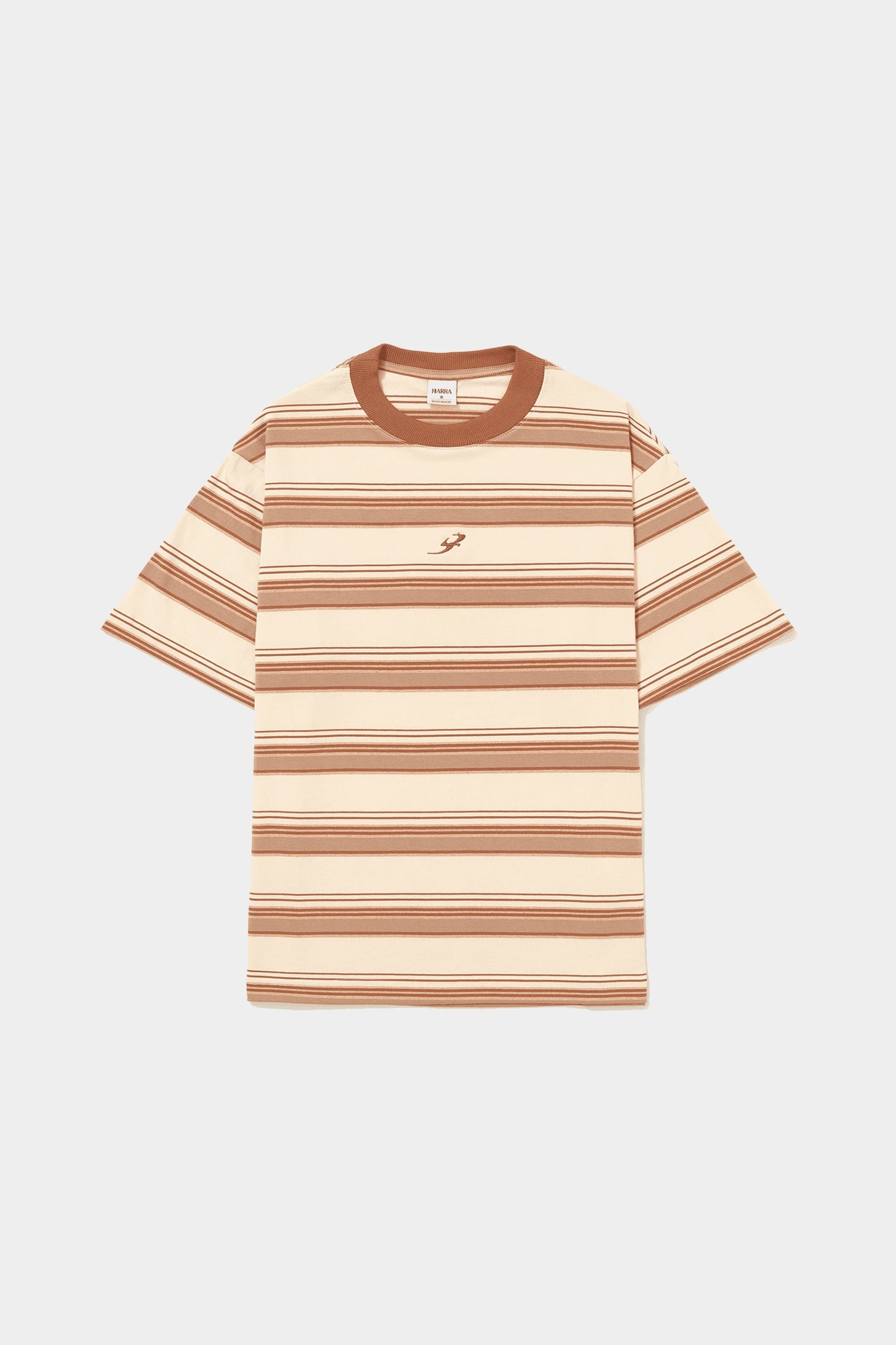 Camiseta Barra Crew B Garça Listrada