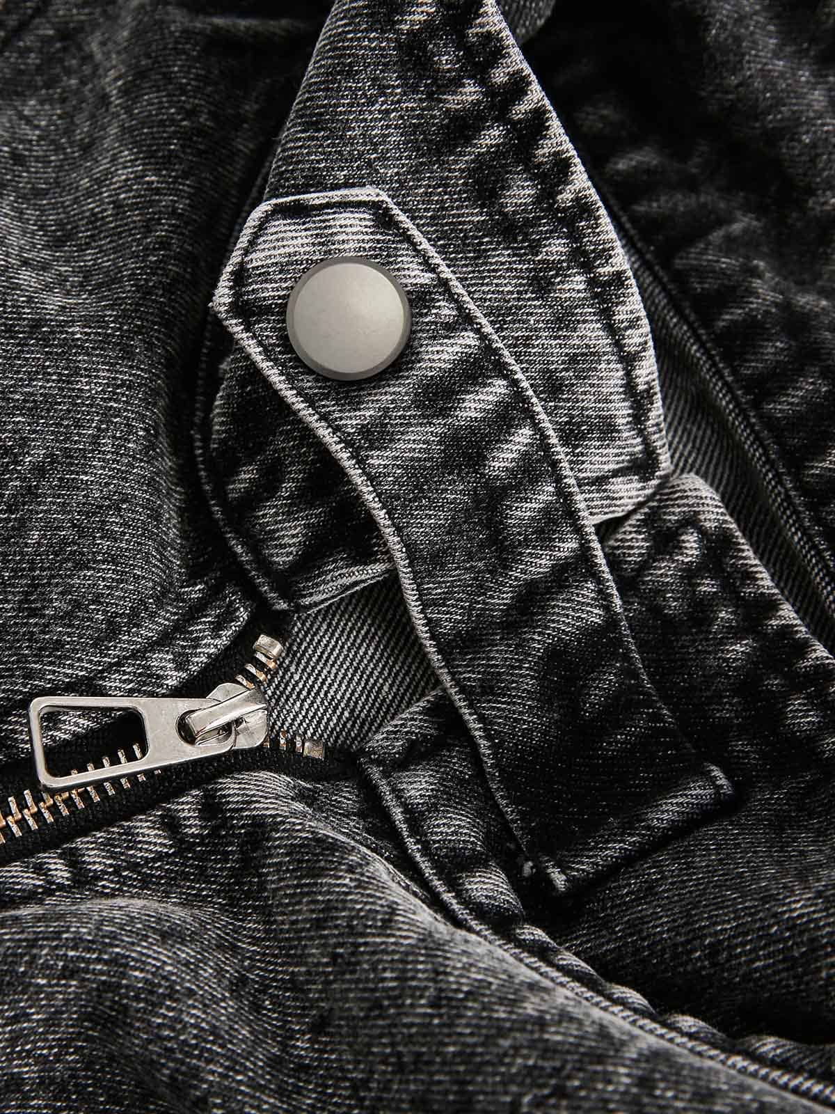 JAQUETA DECONSTRUÍDA DENIM