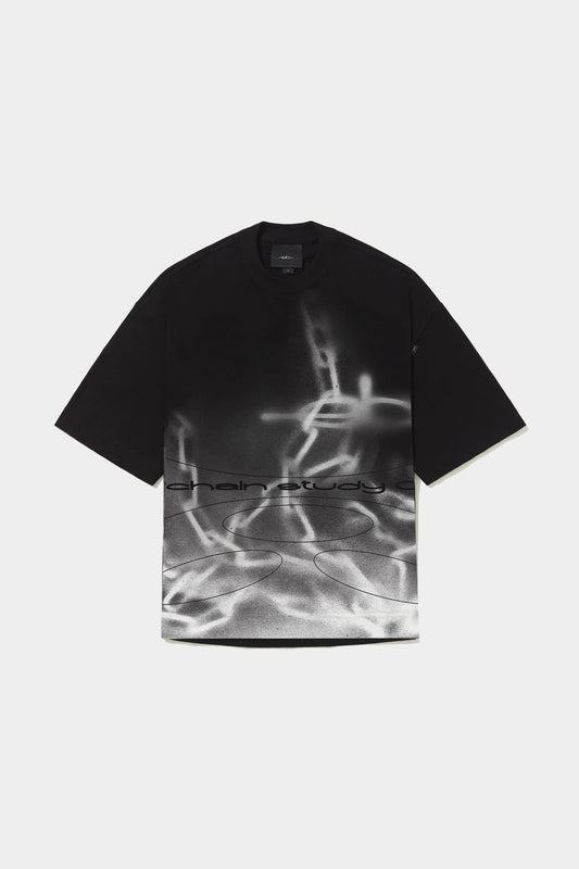Camiseta Elo Em Comum Oversized Chain Study 1 (Black)
