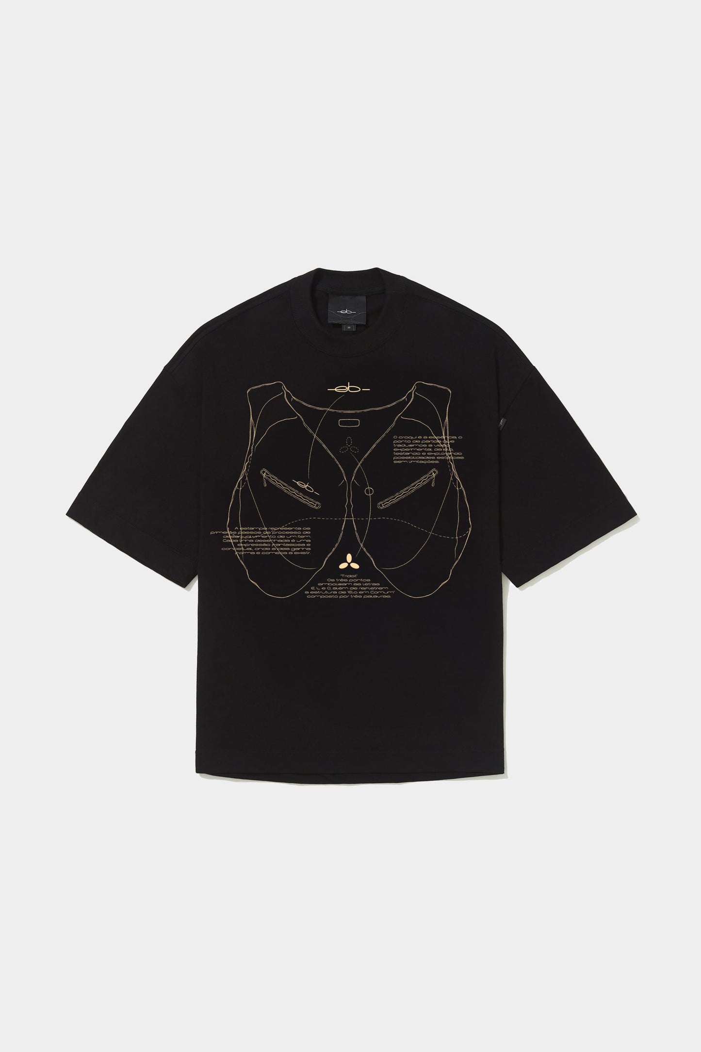 CAMISETA CROQUI OVERSIZED ECLIPSE
