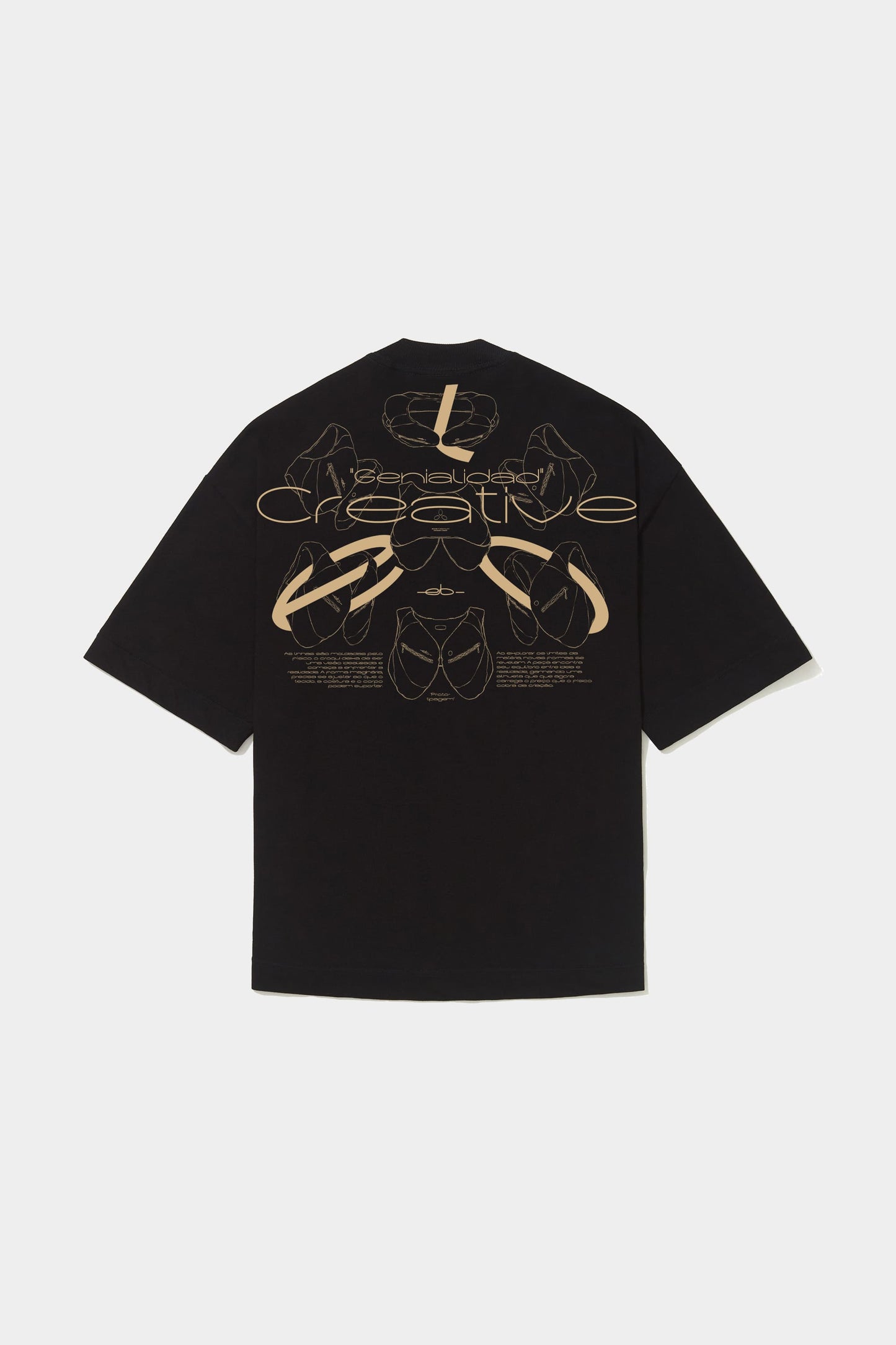 CAMISETA CROQUI OVERSIZED ECLIPSE
