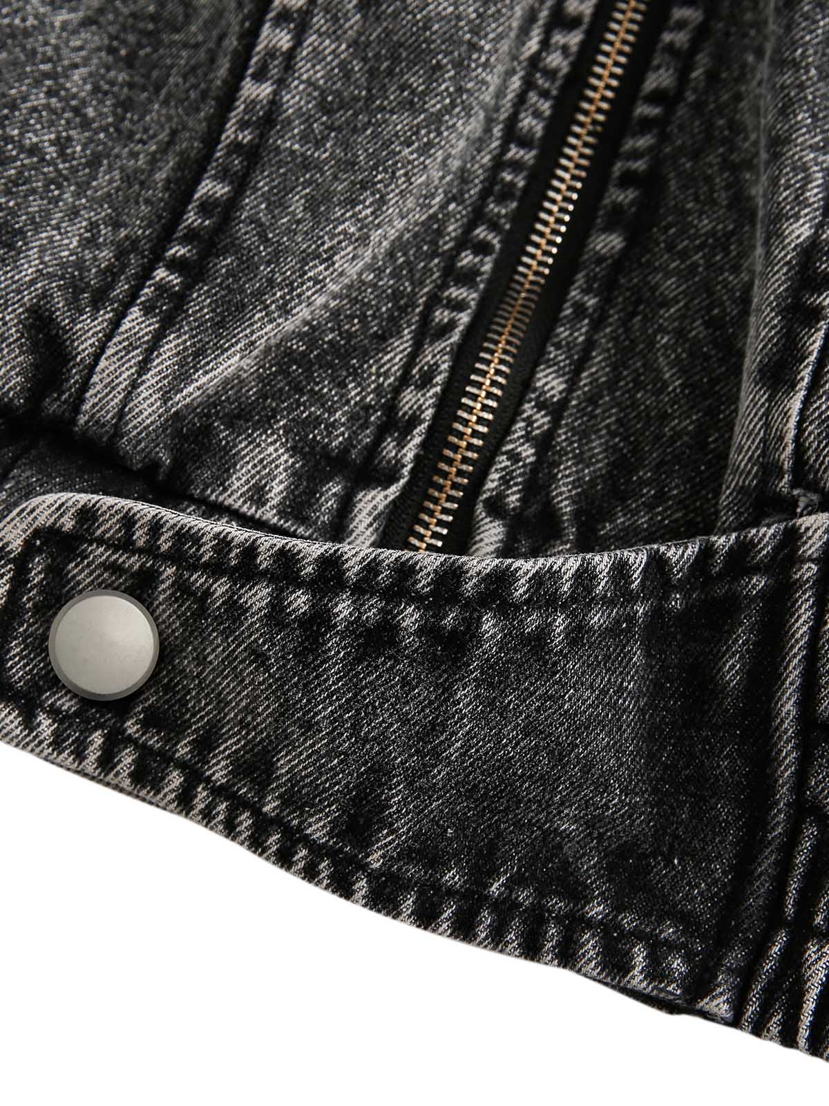 JAQUETA DECONSTRUÍDA DENIM