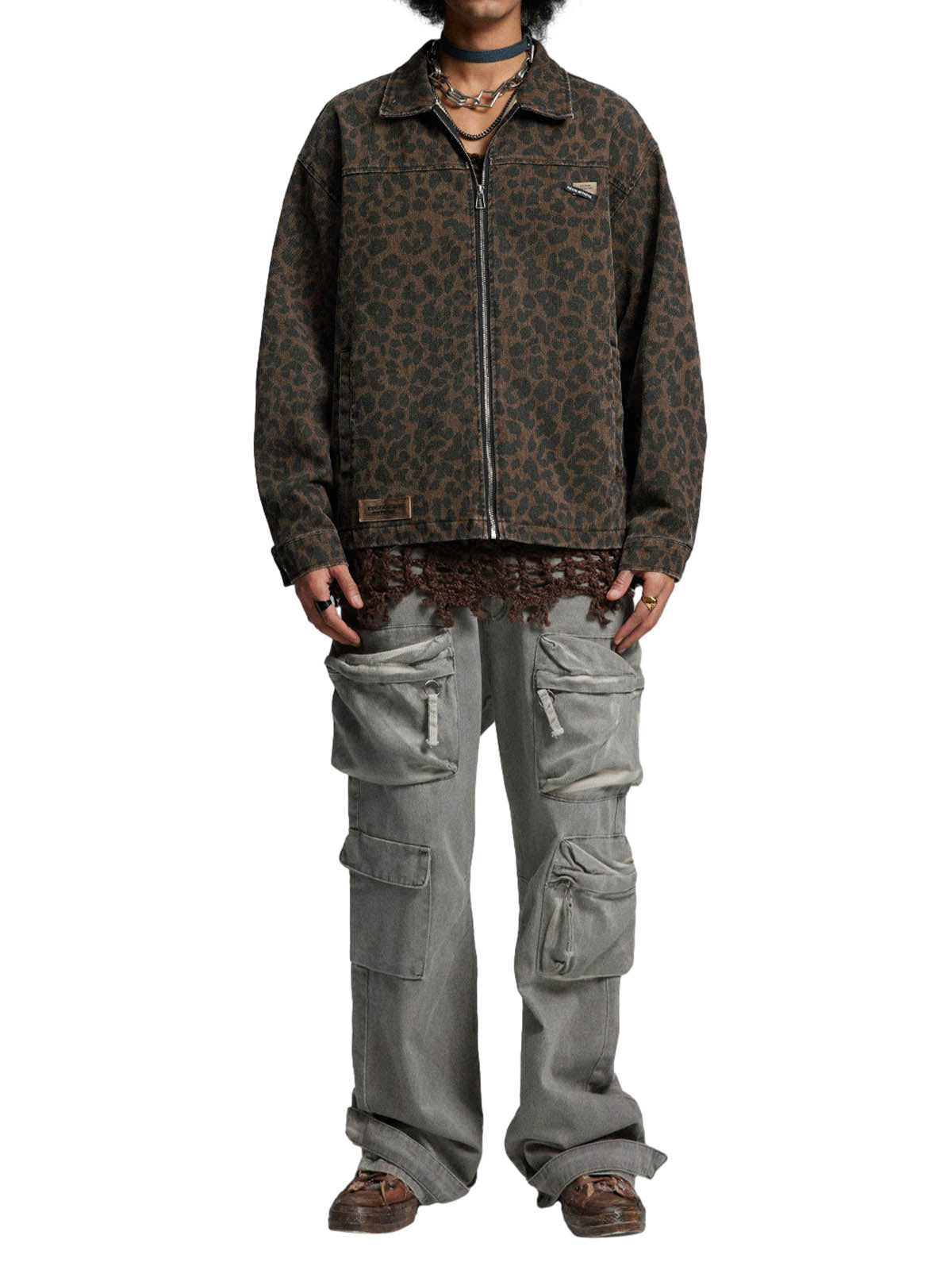 JAQUETA CHEETAH WASHED