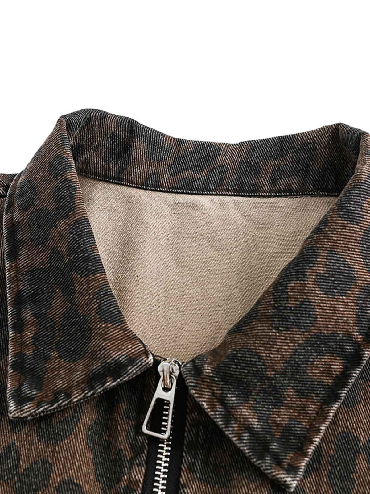 JAQUETA CHEETAH WASHED