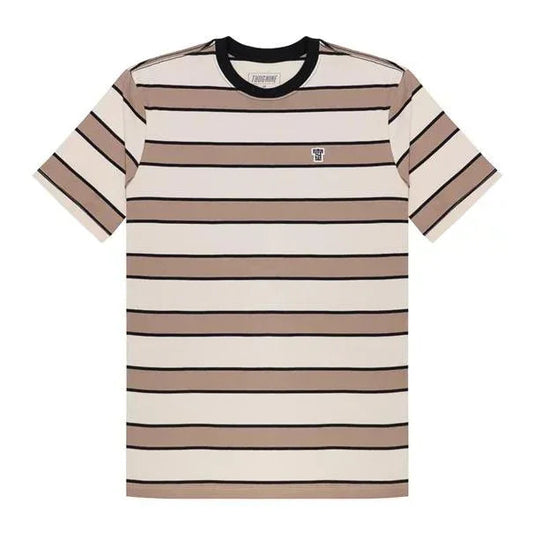 CAMISETA LISTRADA CAPUCCINO