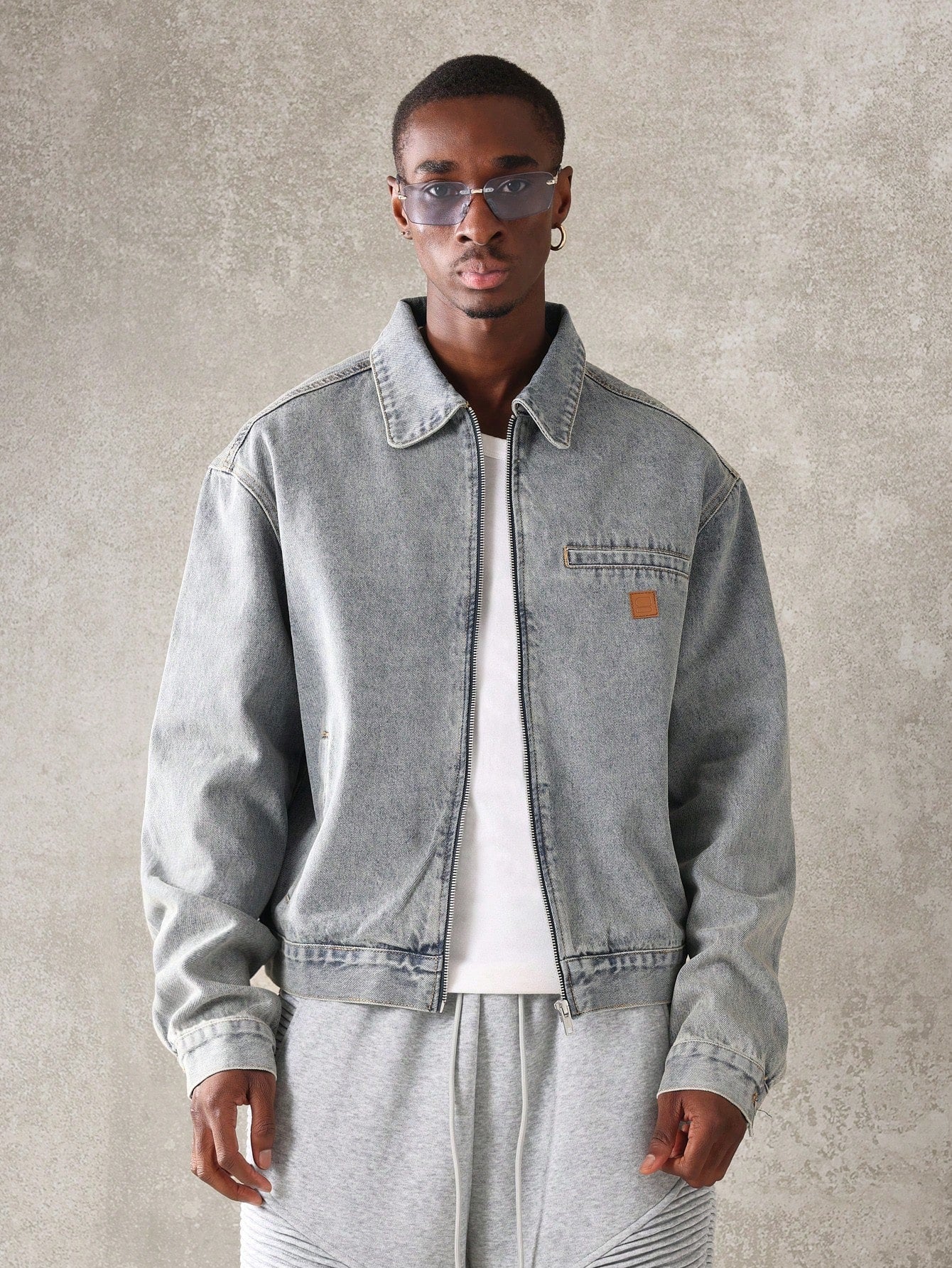 Jaqueta SUMWON Harrington Denim