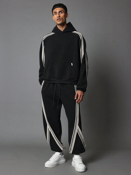 Conjunto Oversized Overhead Black Linhes