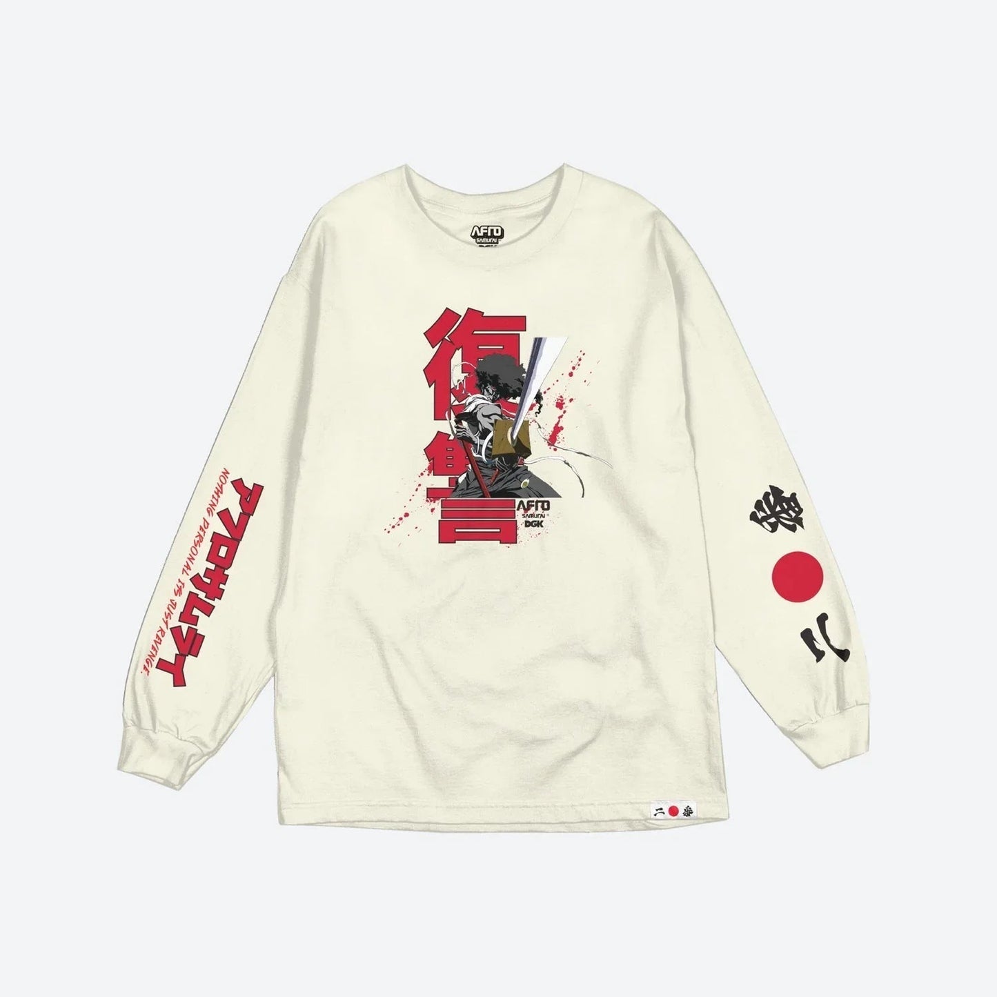 CAMISETA LONG SLEEVE AFRO