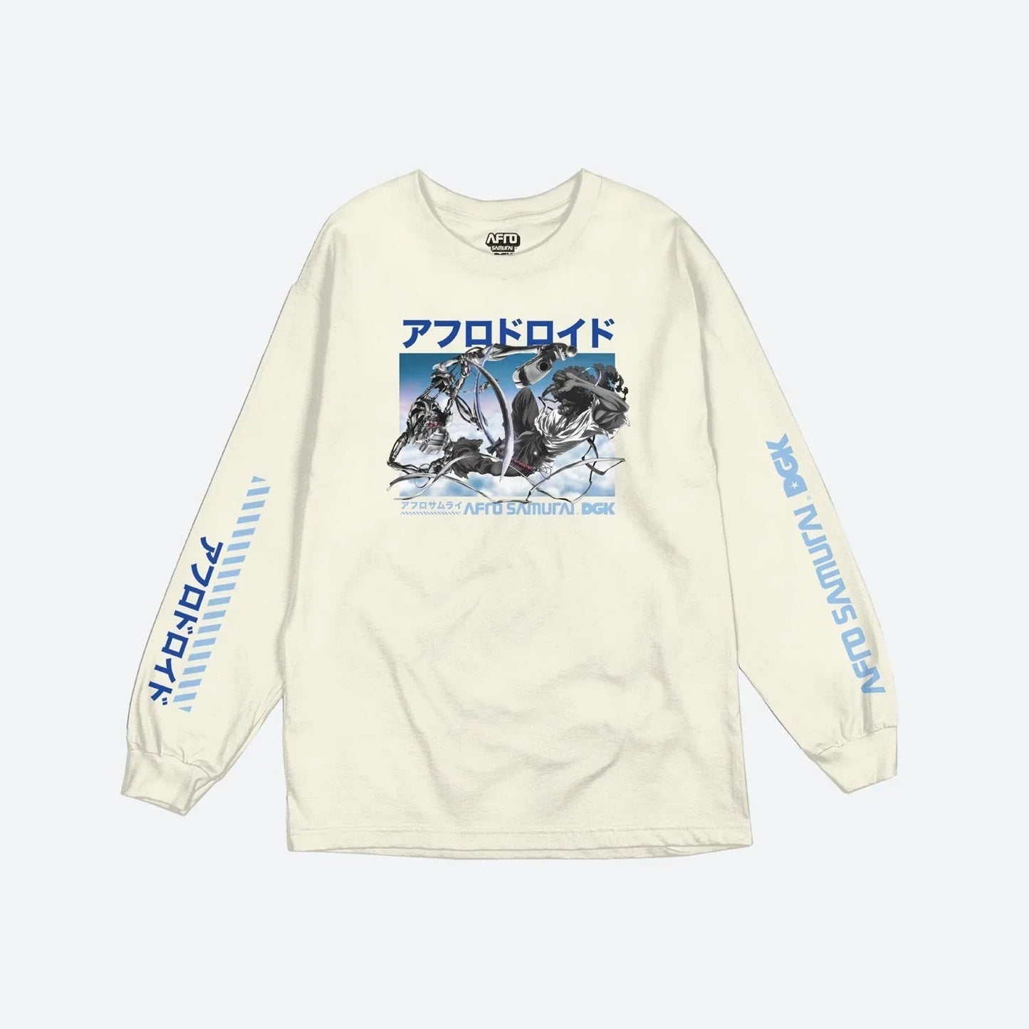 CAMISETA LONG SLEEVE AFRO DROID
