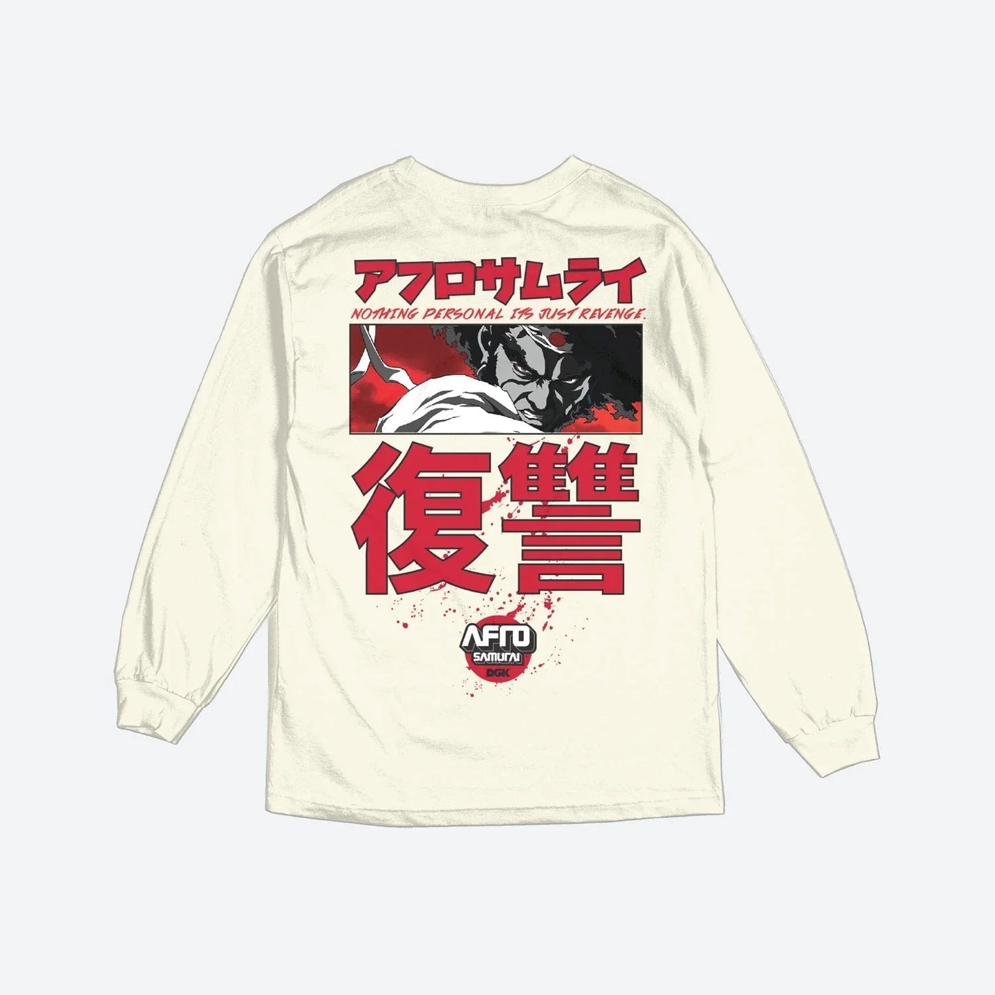 CAMISETA LONG SLEEVE AFRO
