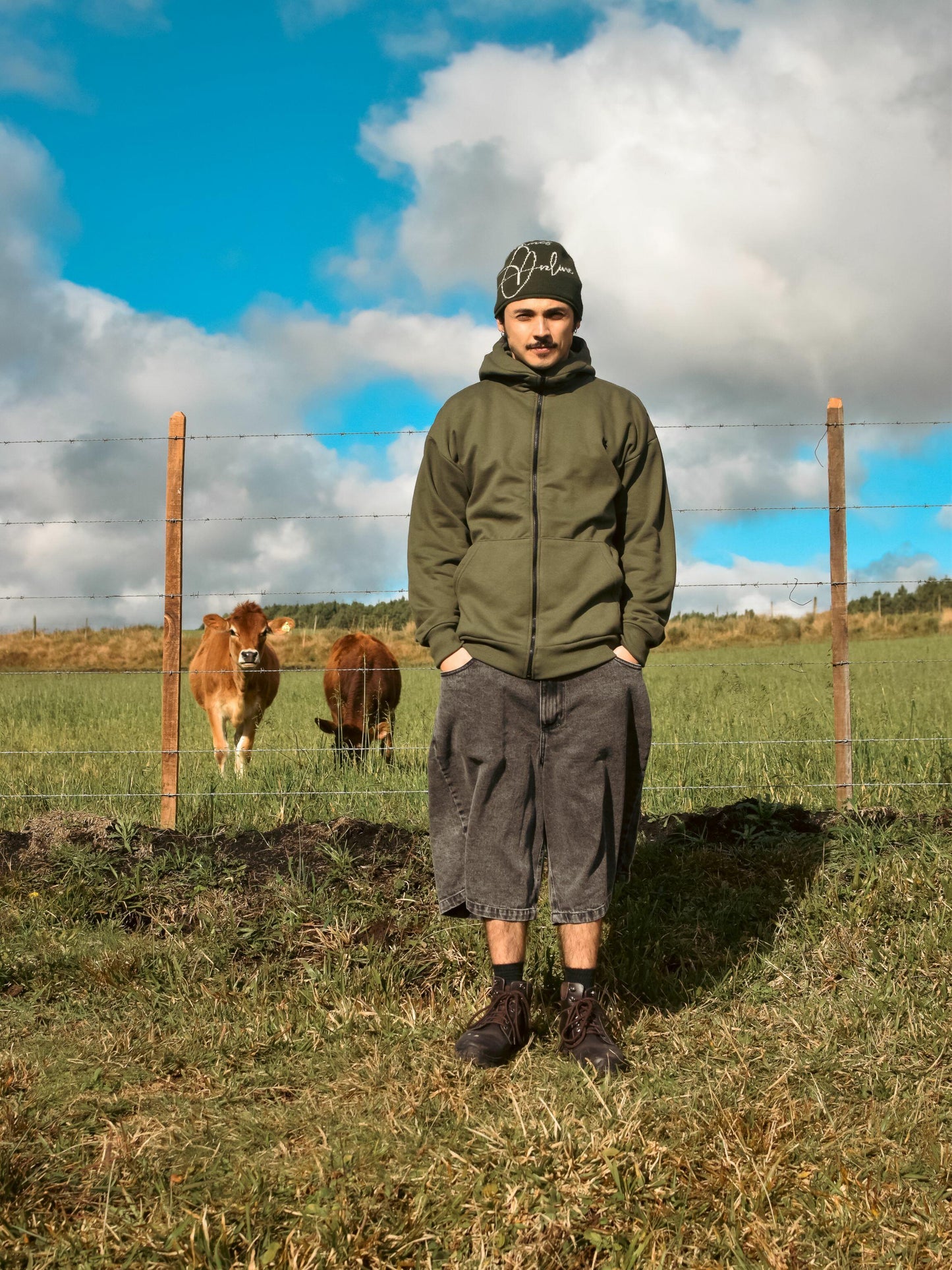 Moletom Hoodie Verde Streetwear STYNVO